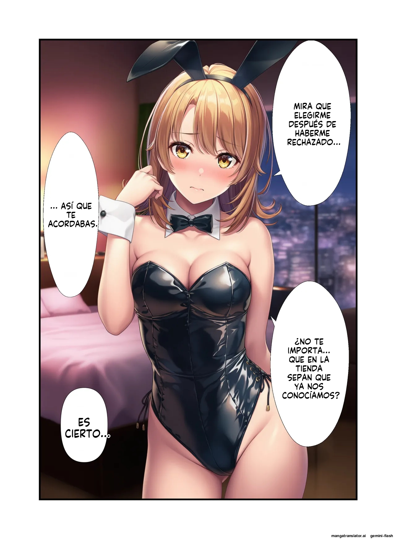 Sarete yuki rei ge to ichi rei to Yuio hama ga fuuzoku jou de honban sabisu  MTL page 9 full