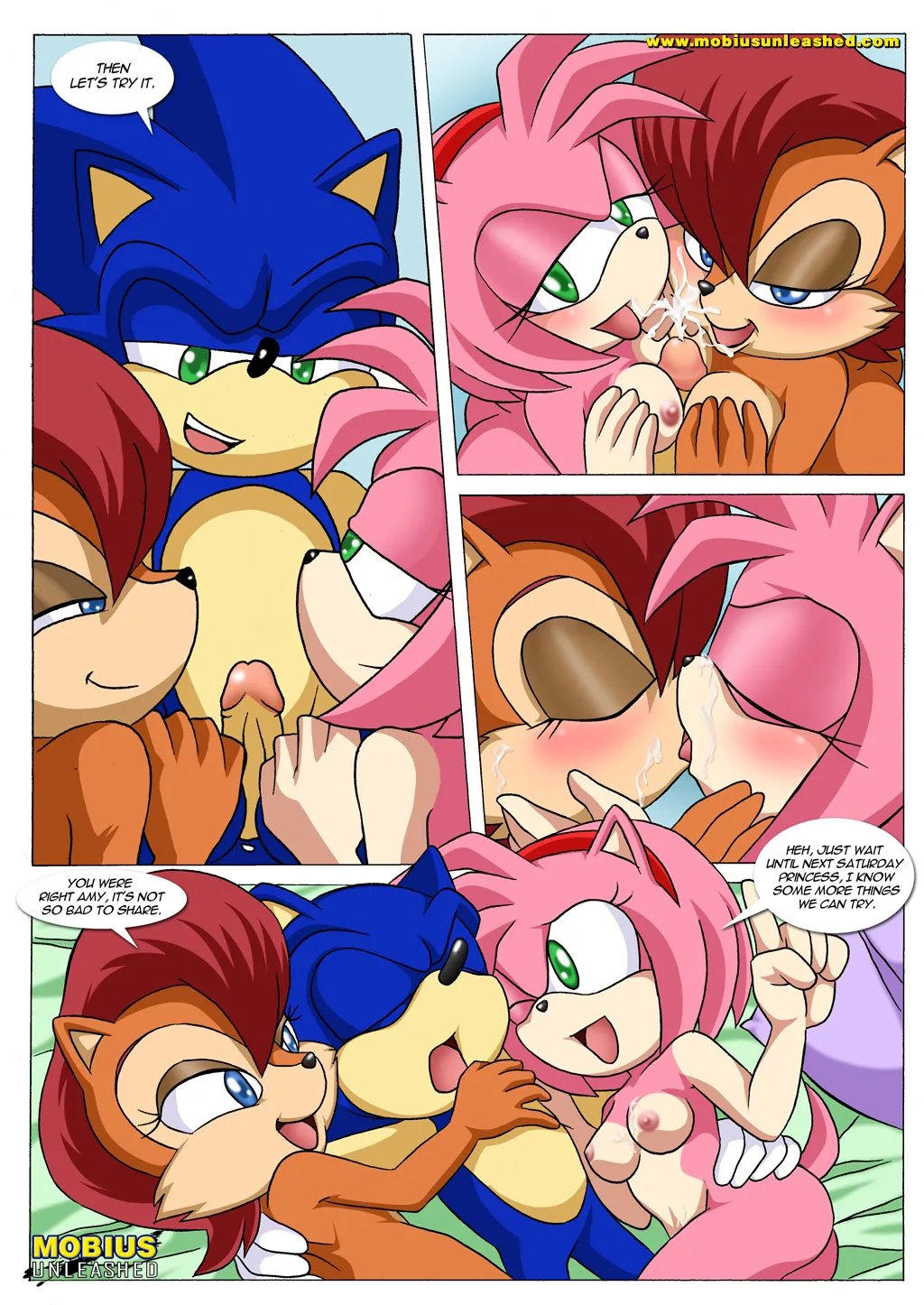 Mobius Unleashed: Saturday Night Fun page 12 full