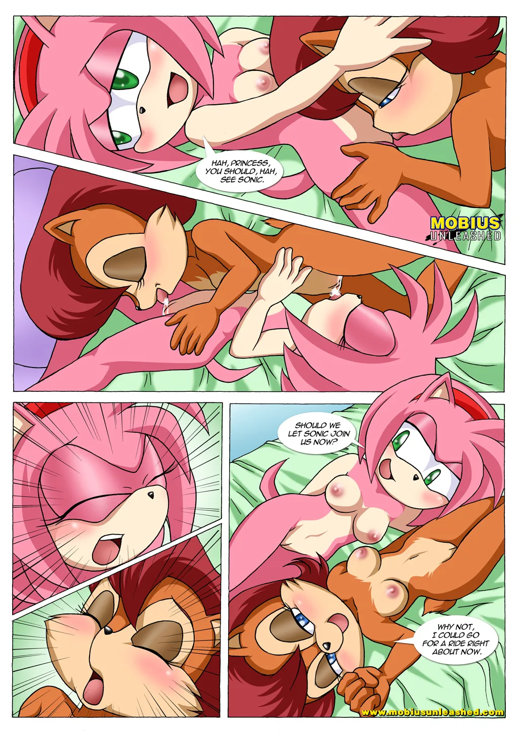 Mobius Unleashed: Saturday Night Fun page 4 full