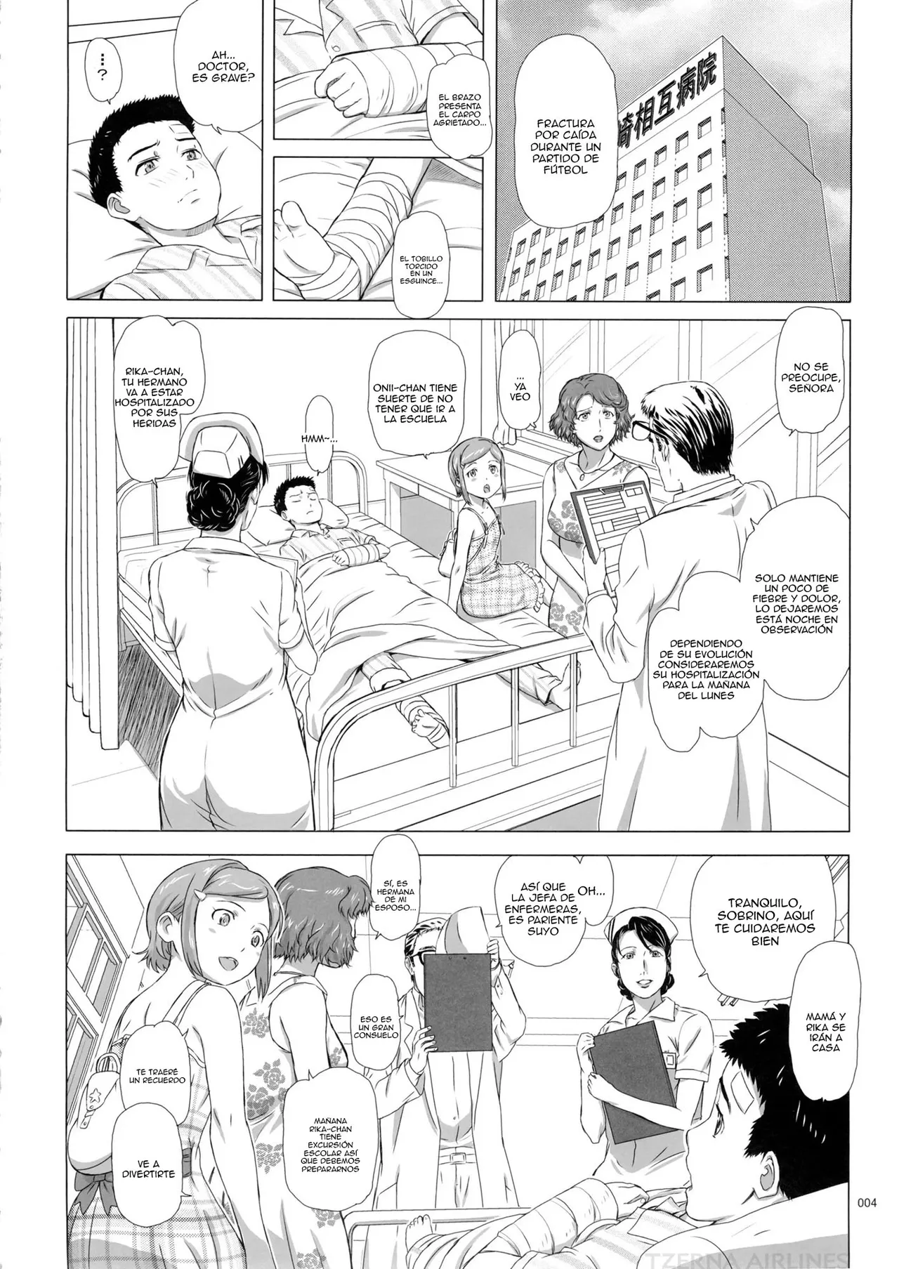 Tachibana Fuchou no Oigosan｜El Sobrino de la Jefa de Enfermeras, Tachibana page 2 full