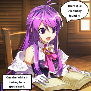 [Pixiv Q] Misspell (AI generated) cover