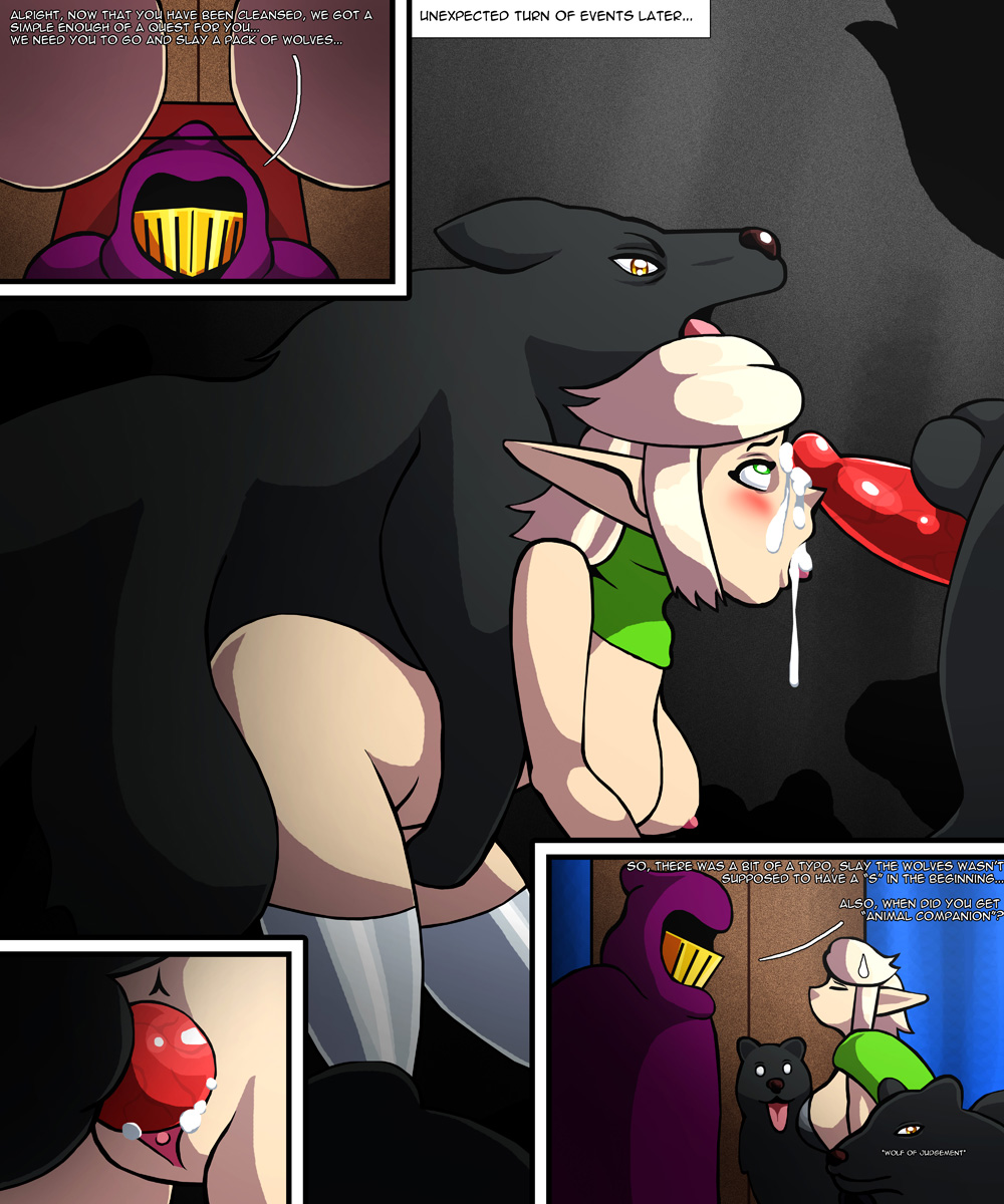 The Quest For Boobs: Quinne's first adventure page 8 full