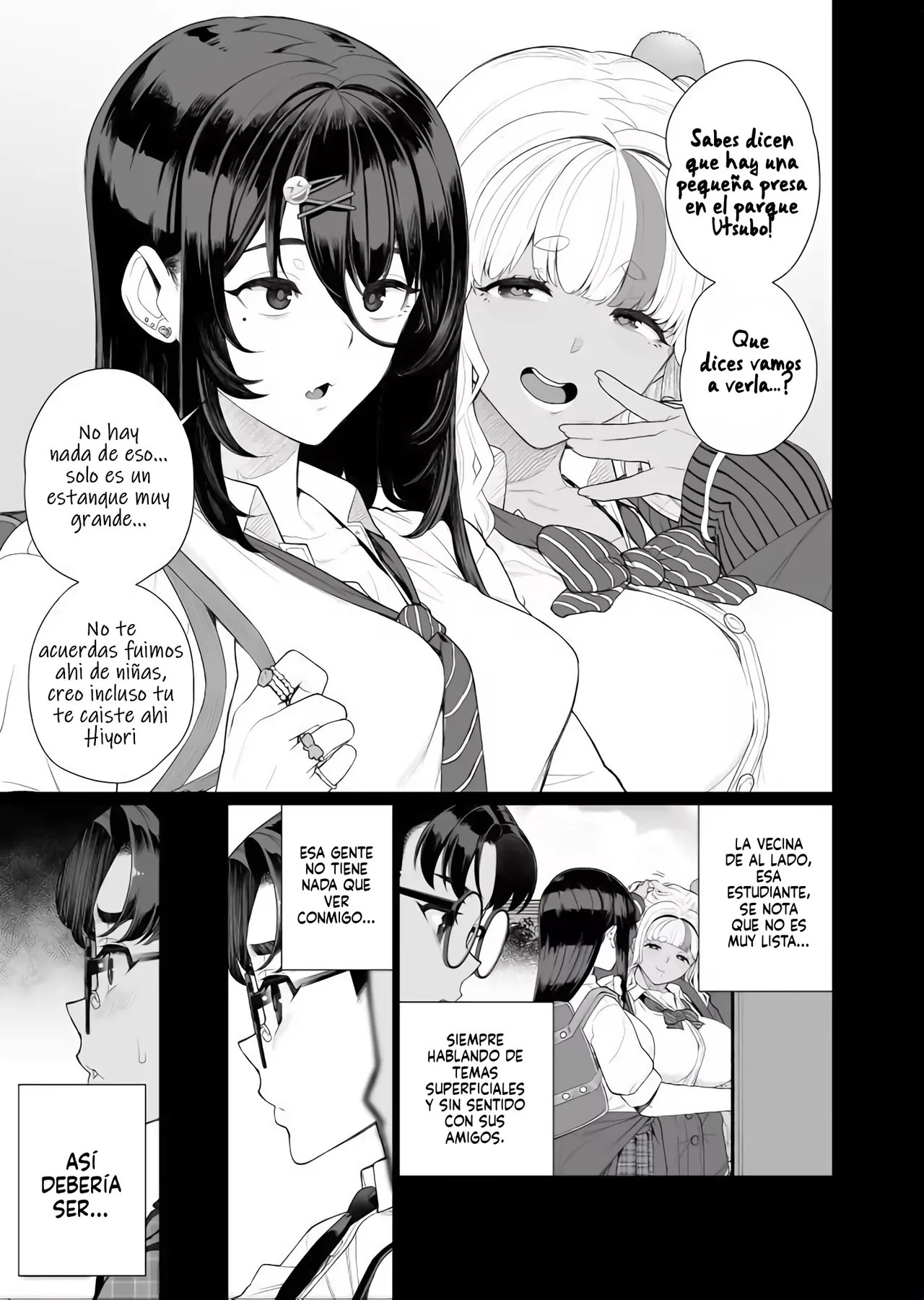 Shuusai no Boku ga Tonari no Heya o Nozoitara Onee-san ga Hadaka Datta 1 | Cuando miré a la habitación de al lado... Encontré a una Onee-san completamente desnuda Parte 1 page 4 full