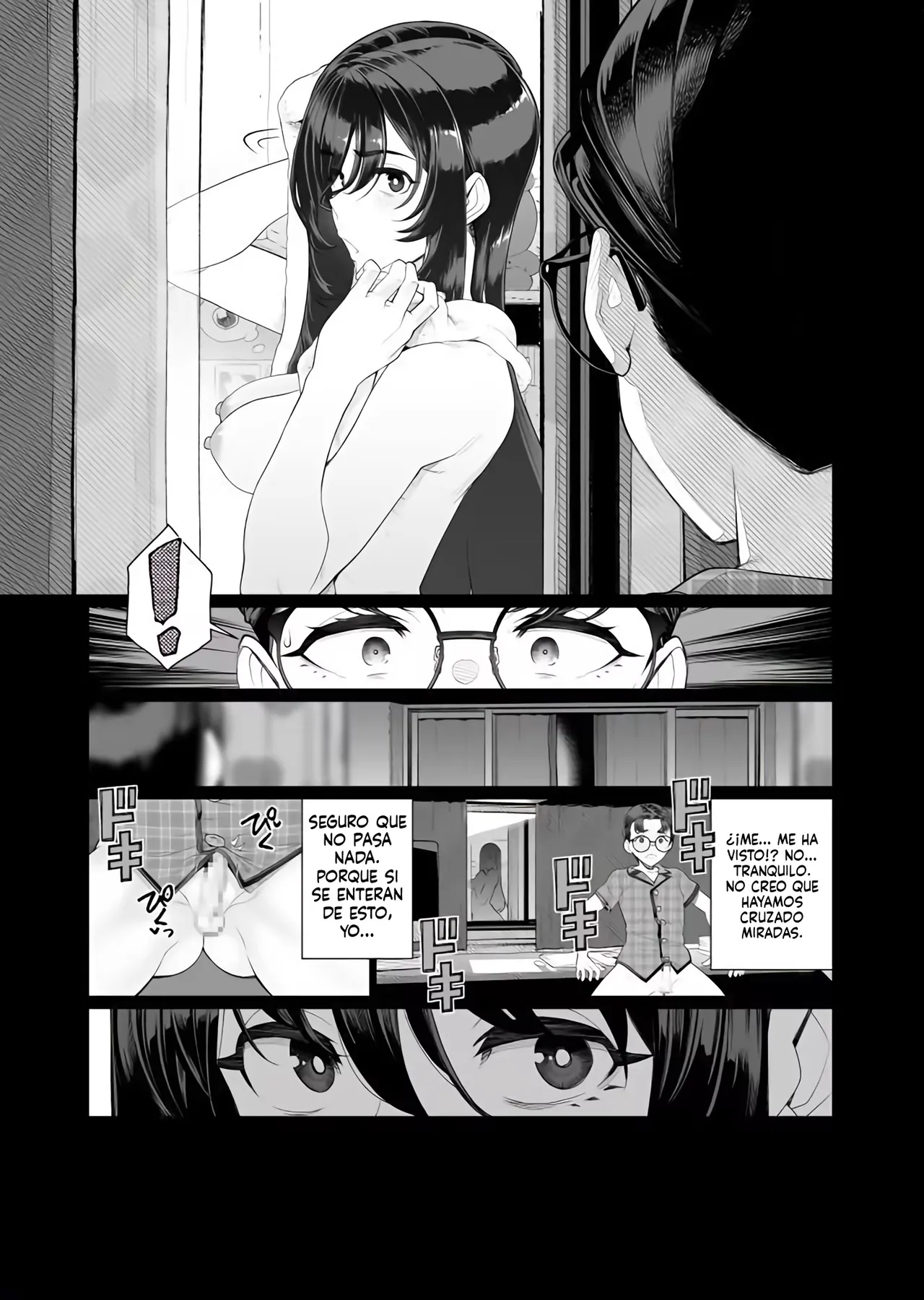 Shuusai no Boku ga Tonari no Heya o Nozoitara Onee-san ga Hadaka Datta 1 | Cuando miré a la habitación de al lado... Encontré a una Onee-san completamente desnuda Parte 1 page 8 full