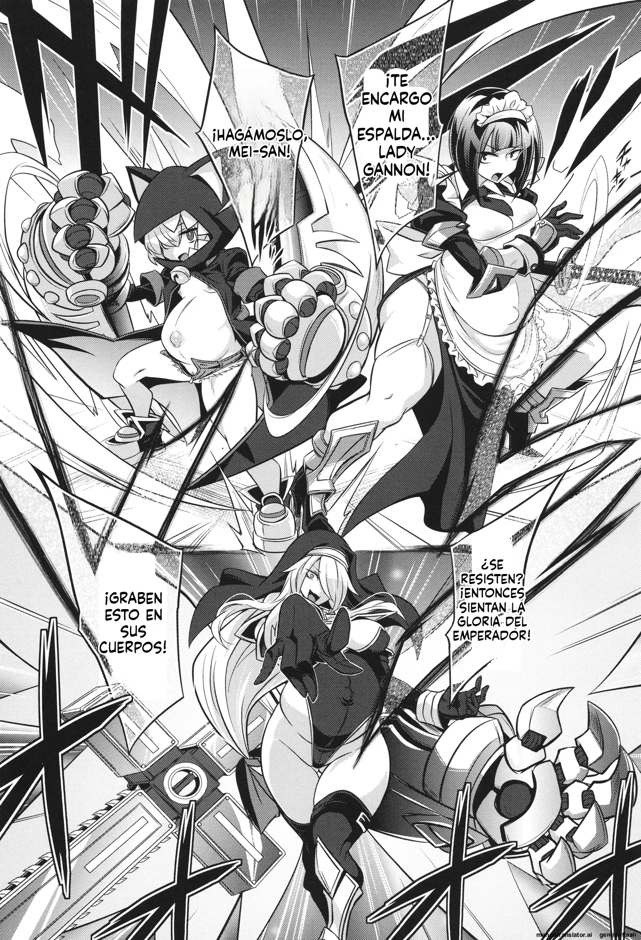 Battle Ninpu ~100-man-nin no Slaves~   Battle Pregnants 6  MTL page 11 full