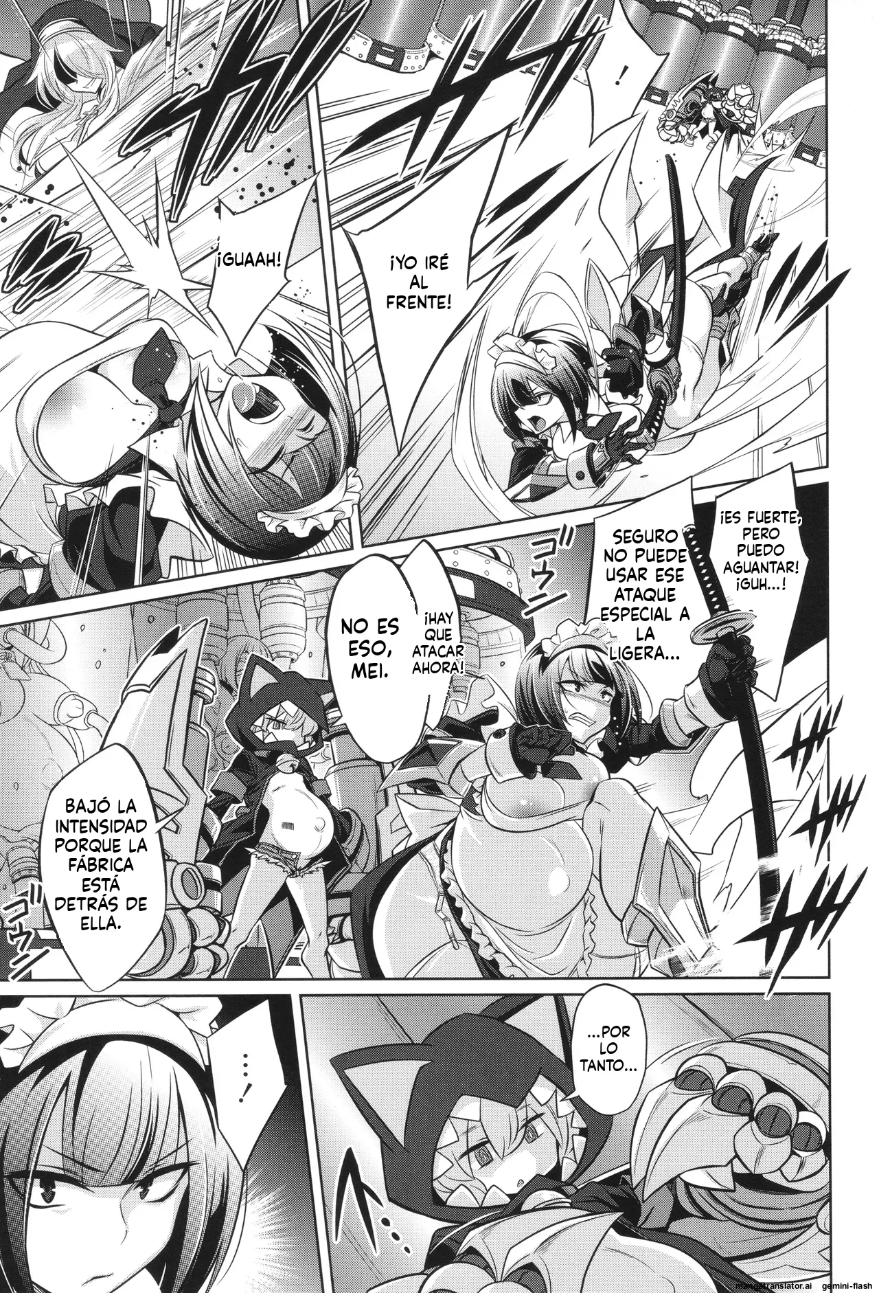 Battle Ninpu ~100-man-nin no Slaves~   Battle Pregnants 6  MTL page 12 full