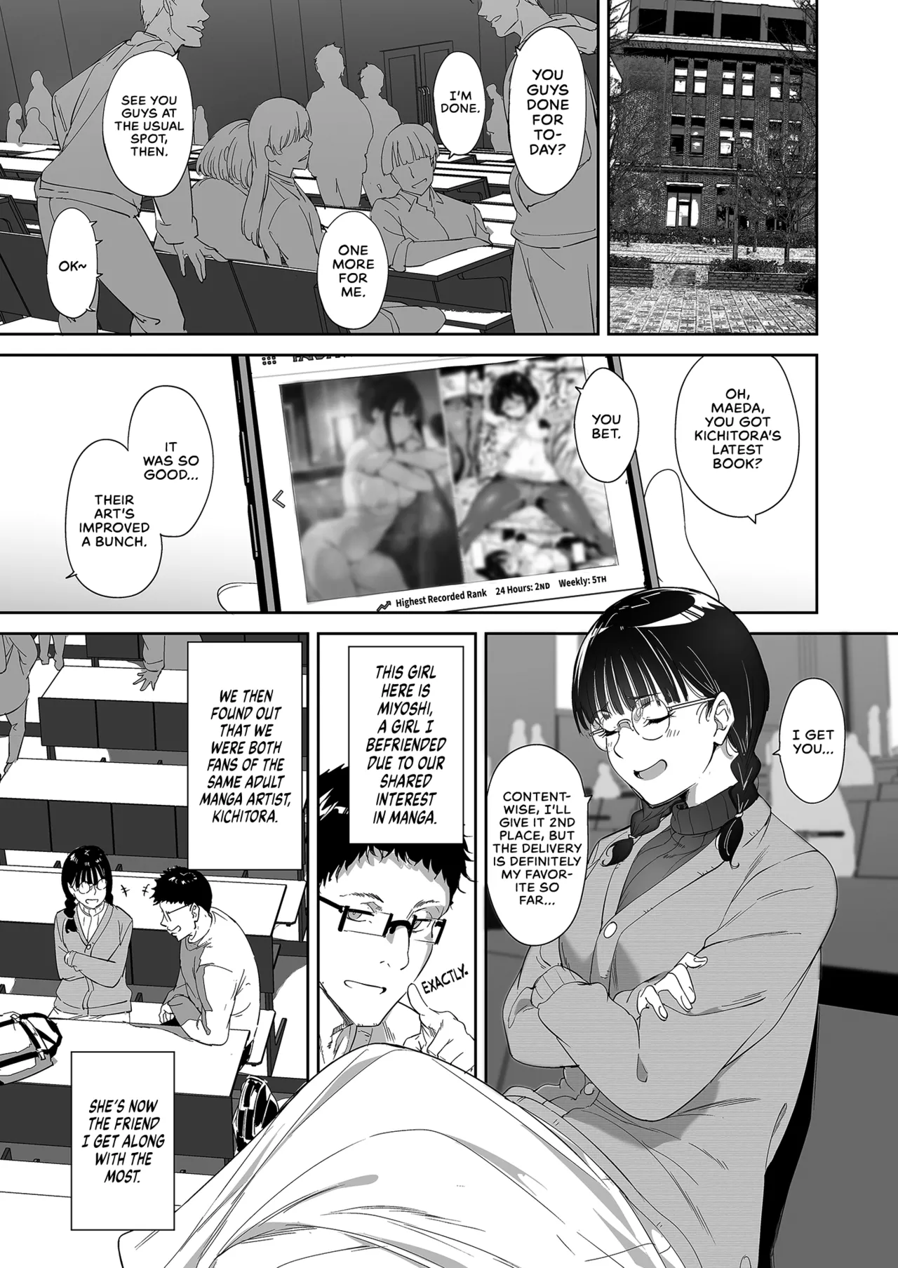 Otaku Tomodachi to no Sex wa Saikou ni Kimochi Ii Sex with Your Otaku Friend is Mindblowing PART 1 + 2 + 3 page 2 full