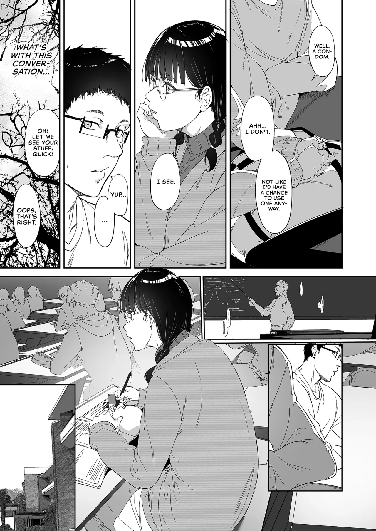 Otaku Tomodachi to no Sex wa Saikou ni Kimochi Ii Sex with Your Otaku Friend is Mindblowing PART 1 + 2 + 3 page 8 full