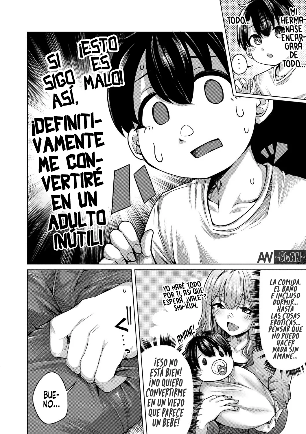 Ama Ama Amanee｜La Amable pero muy “Amable” Amane page 12 full