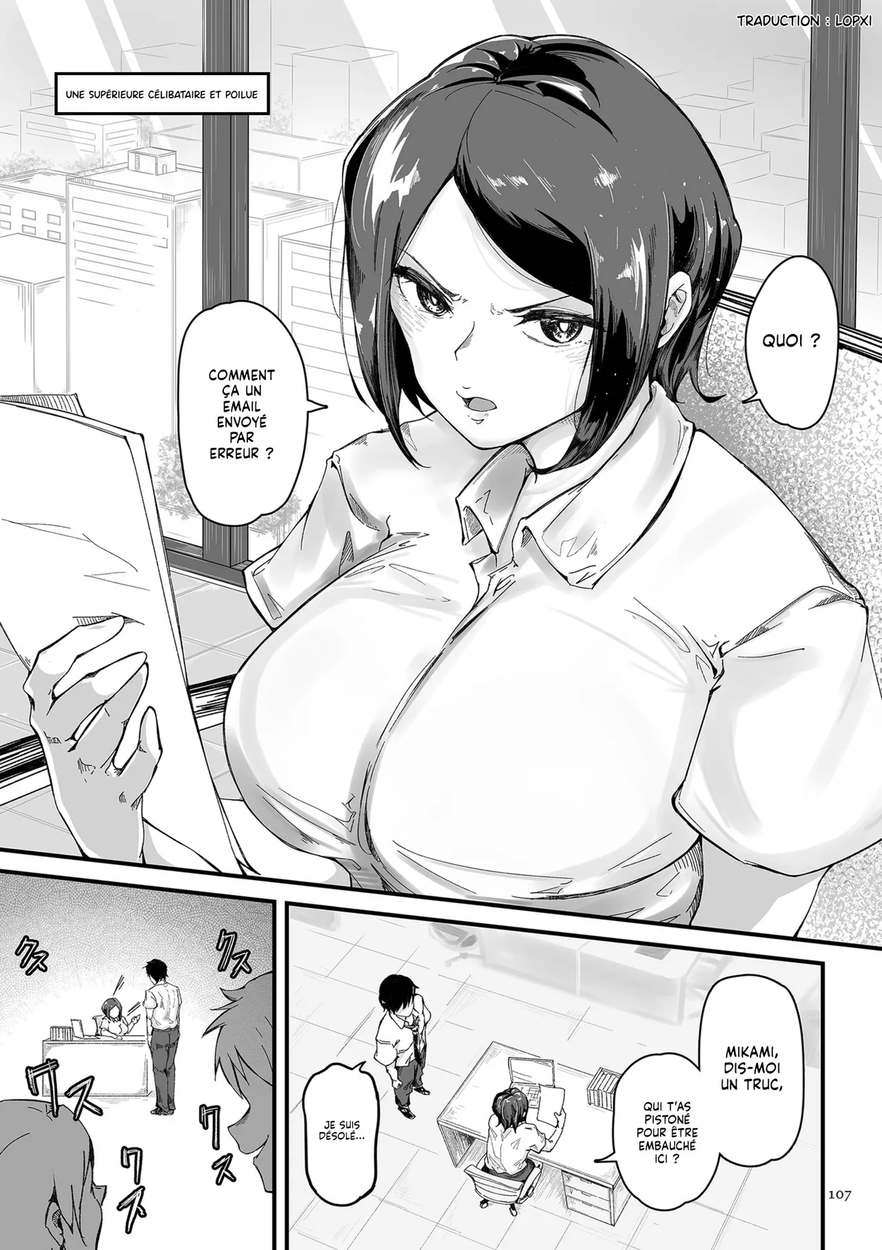 Ikiokure Joushi | Une Supérieure Célibataire et Poilue page 1 full