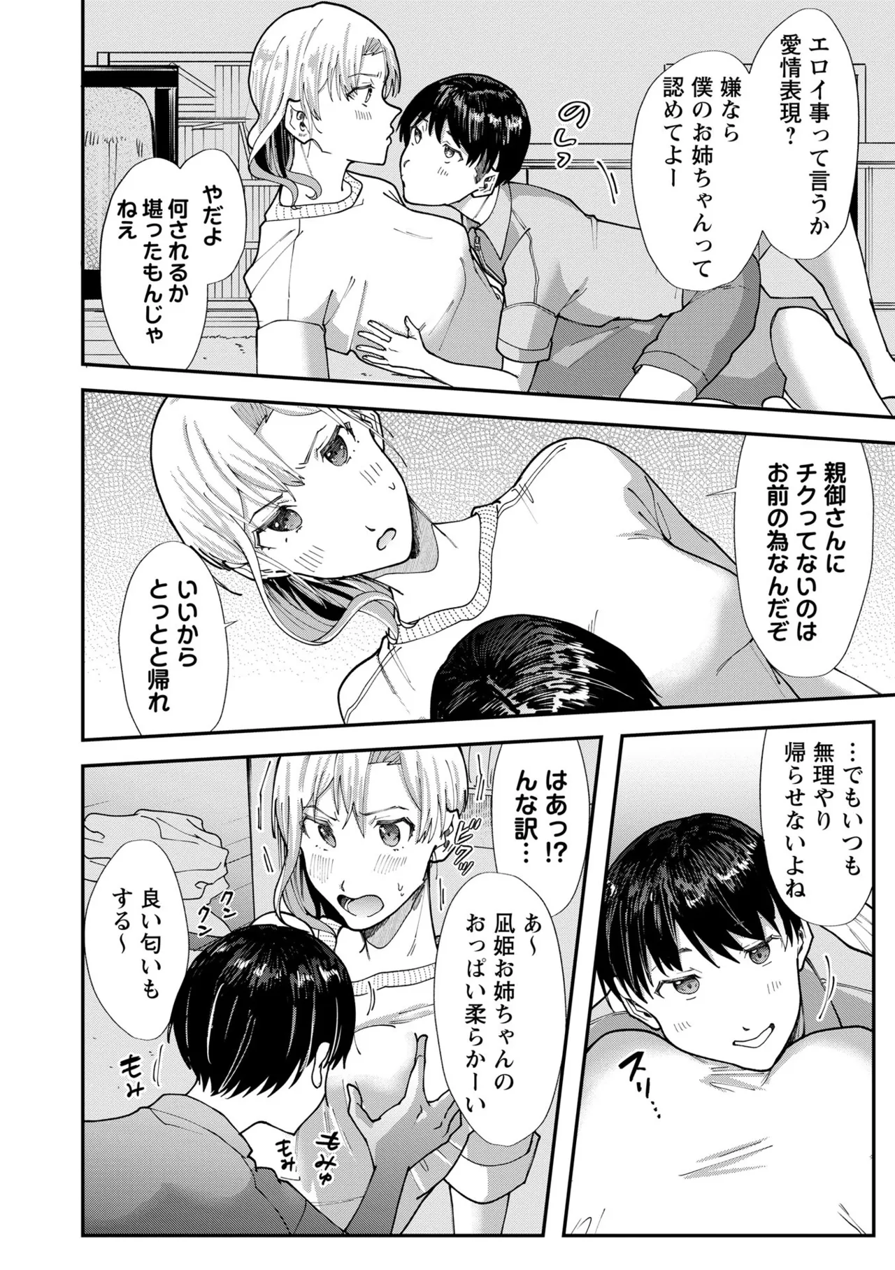 僕だけが知ってる姉ちゃんのメス顔 page 12 full