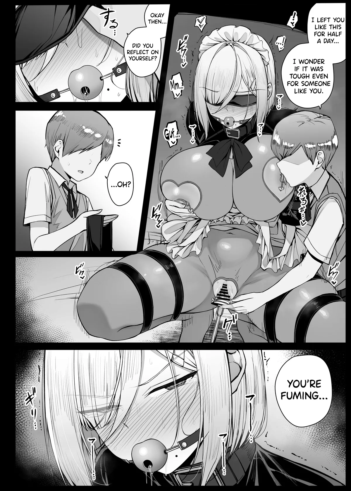 Bouchama ni Sakaratte, Shitsukerareru Koto ni natta Maid-san page 4 full