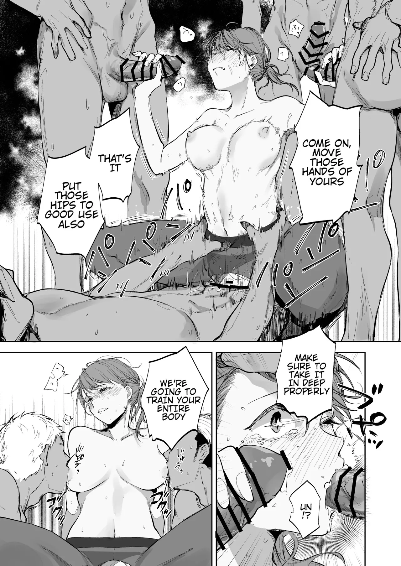 The Female Club Member Who Receives Special Training from Her Coach page 3 full