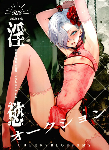 (C107) [CHERRY BLOSSOMS (Yuri)] Inyoku Auction GBM Shachou no Sainan ~Parallel Moble Hen~ (Phantasy Star Universe) [English] cover