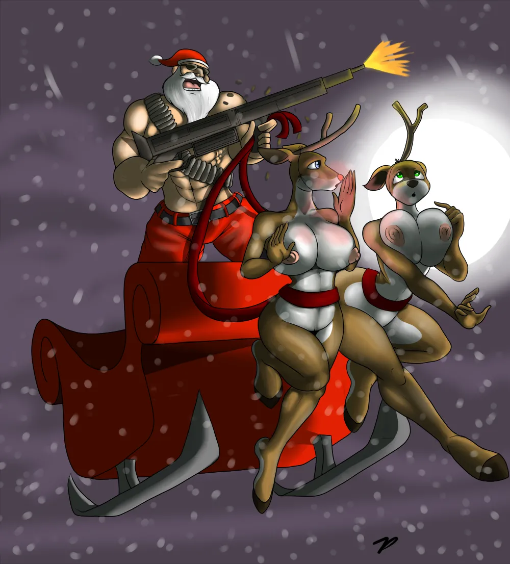 Santa's Reindeers page 3 full