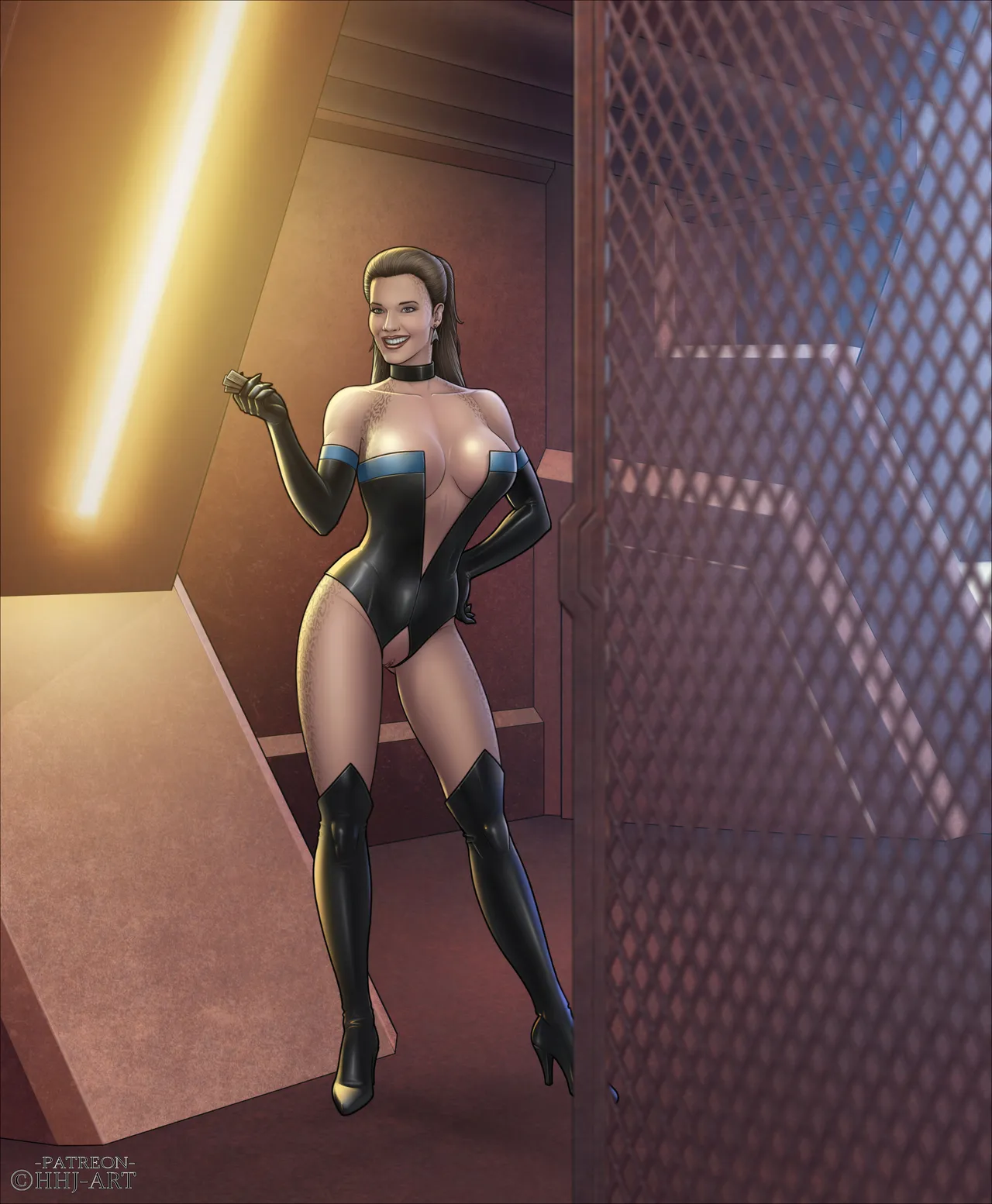 Artist High-Heeled Jill page 9 full