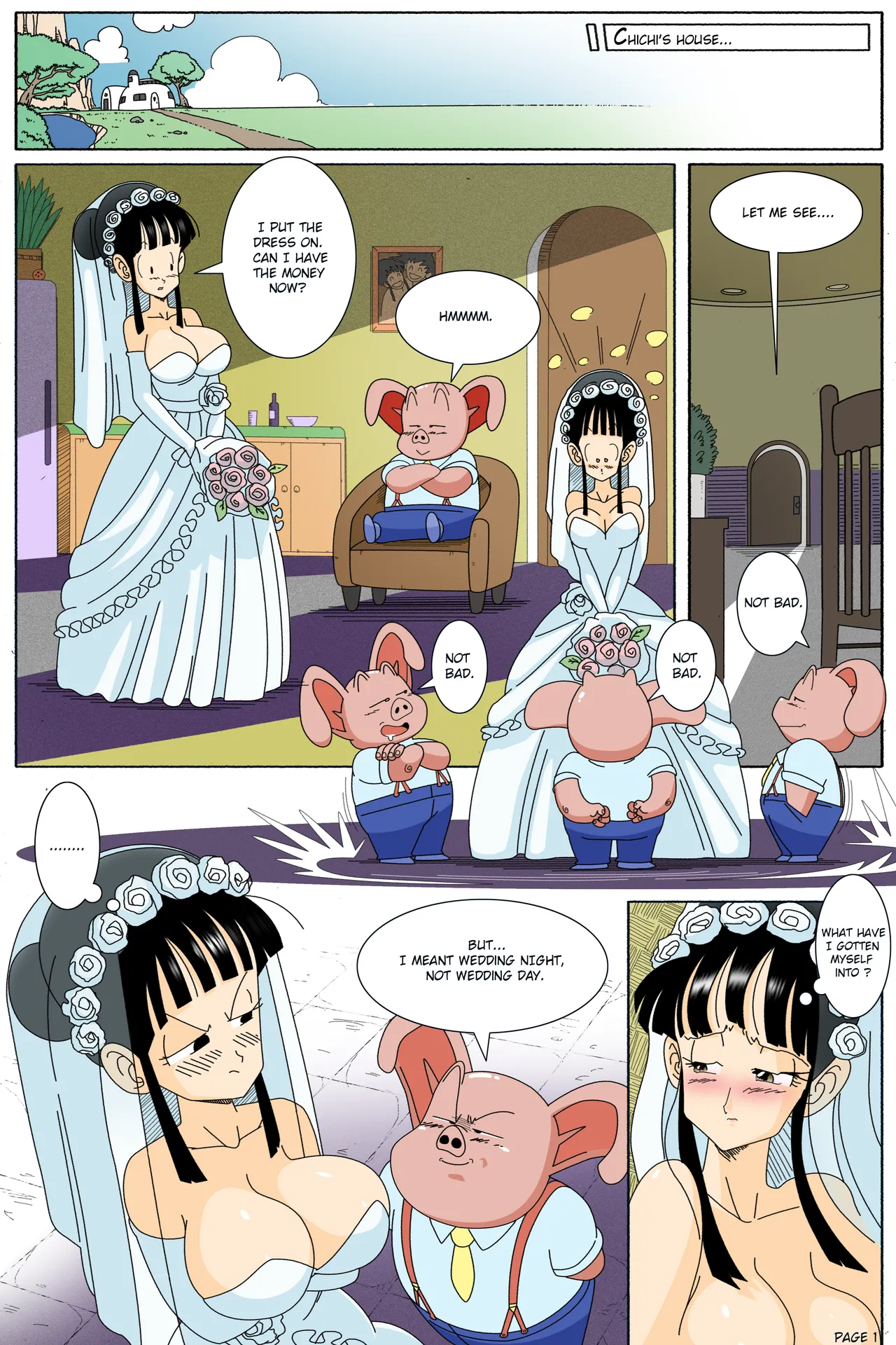 Oolong's Proposal Remake page 1 full