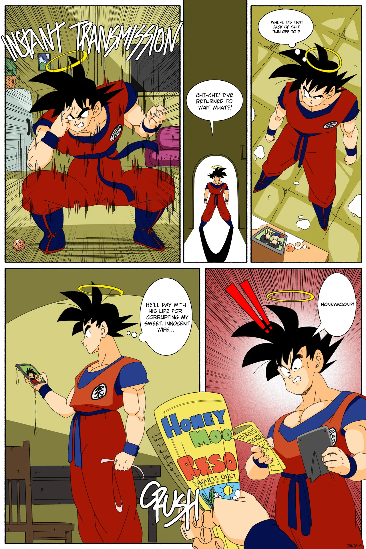 Oolong's Proposal Remake page 9 full