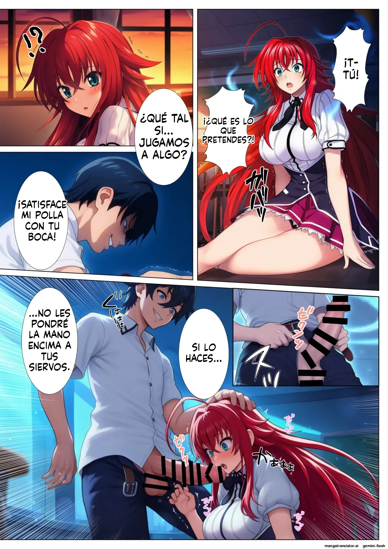 High School DxD Heroines Fallen into the Harem  MTL page 7 full