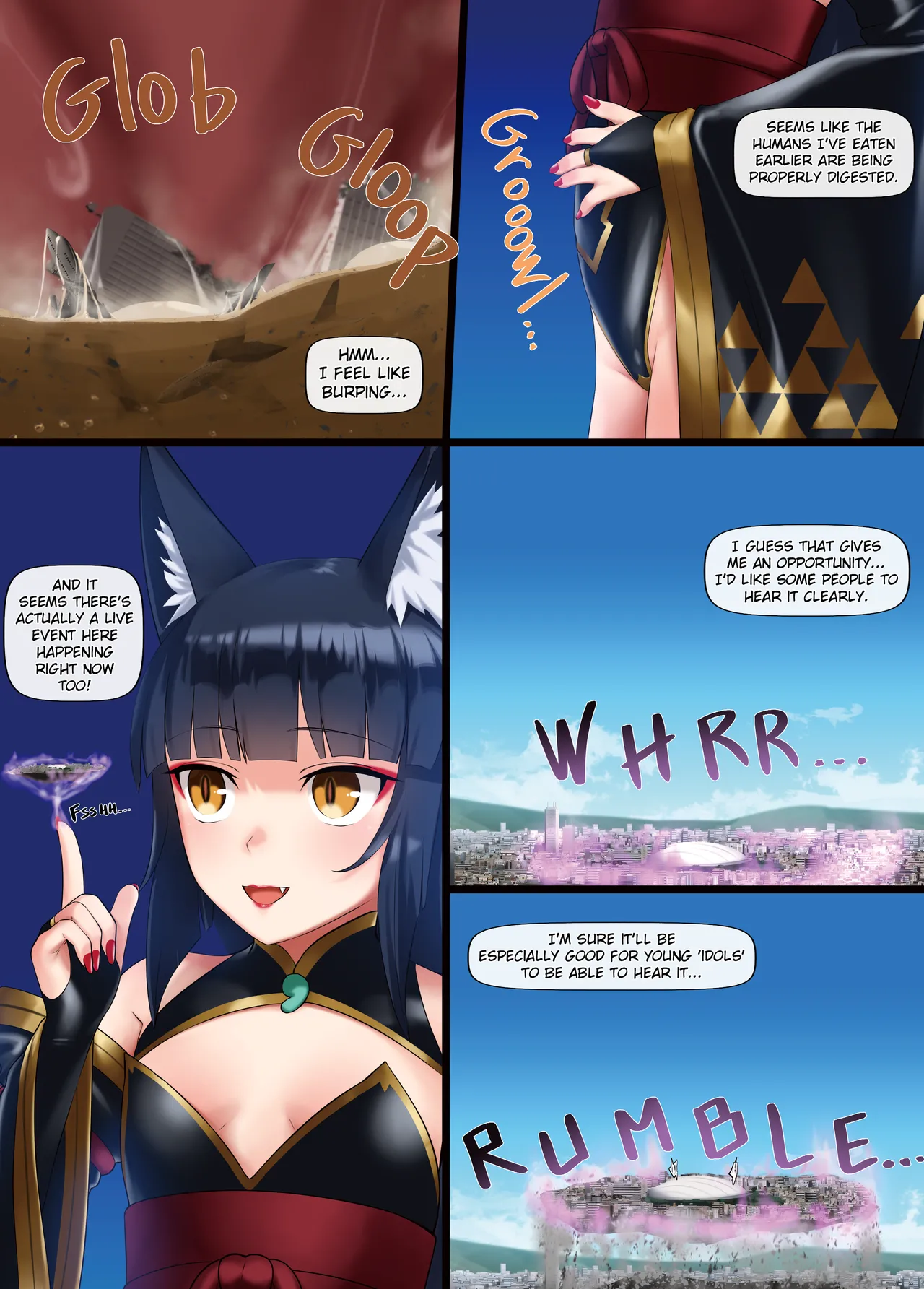 Wicked & Naughty Giant Fox Menou-chan page 11 full