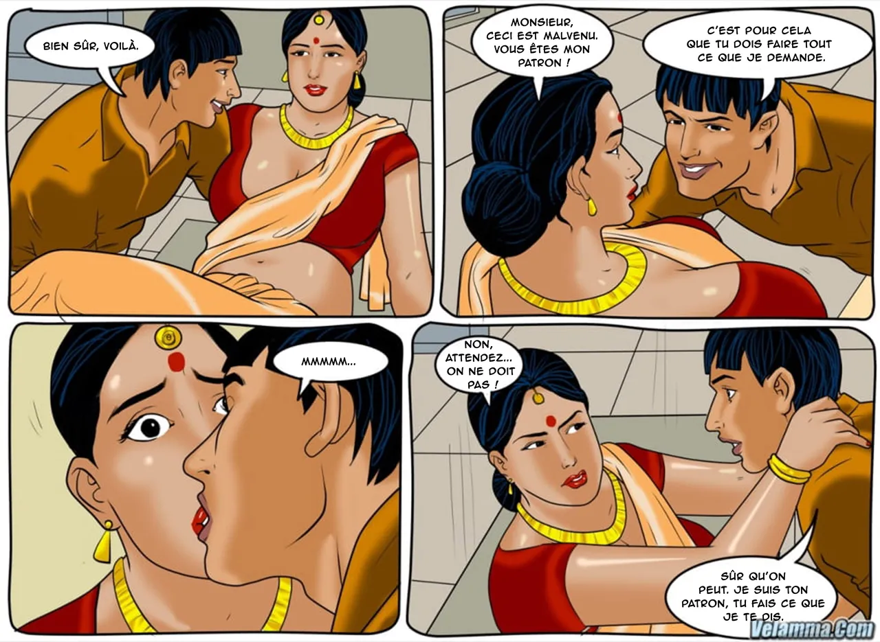 Velamma - 051 -  Femme de ménage en Inde page 11 full