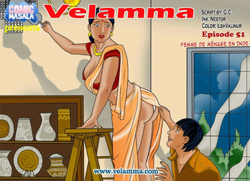 Velamma - 051 -  Femme de ménage en Inde [French][Oasis-Scantrad] cover