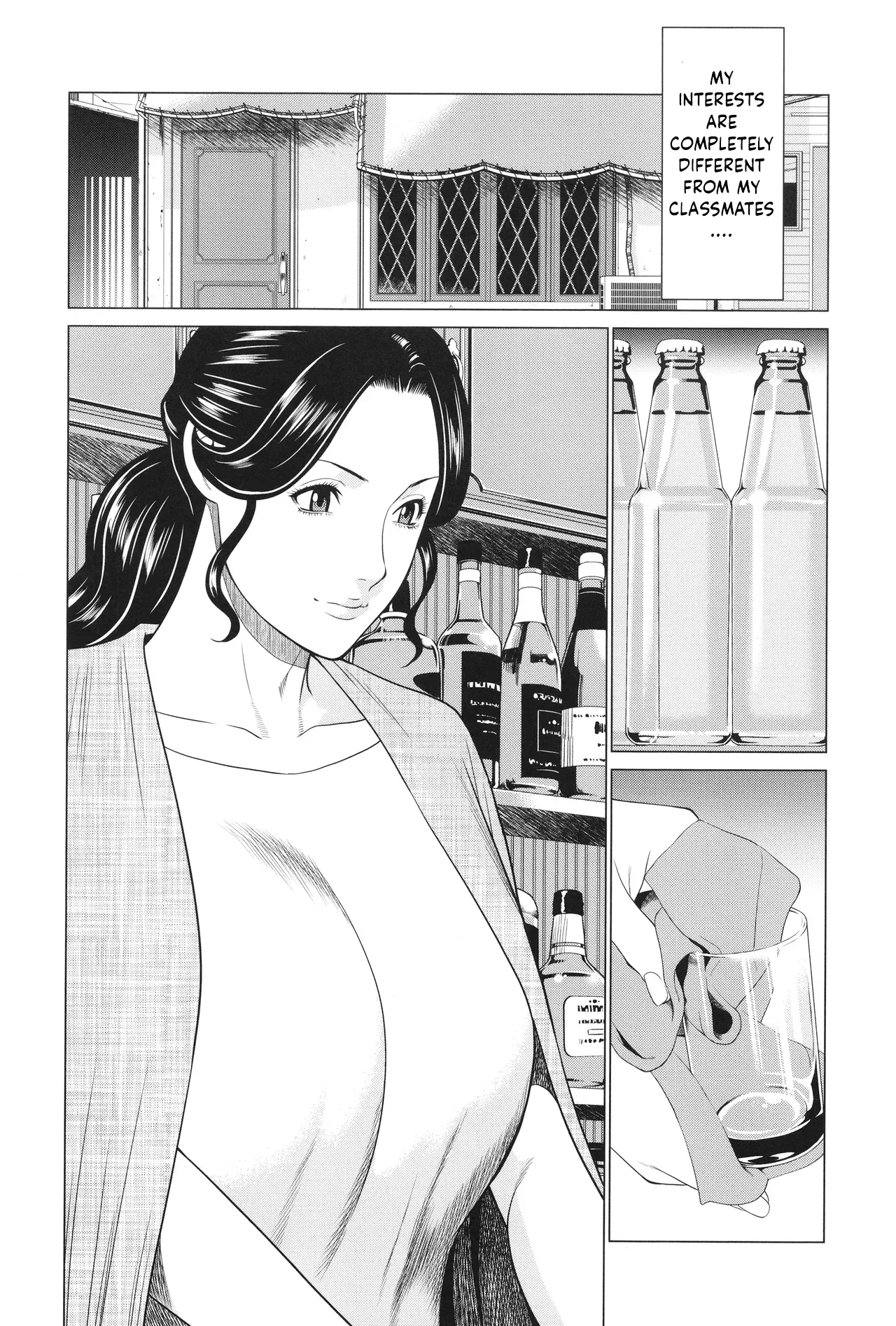 My Fair Milf : My Childhood Friend's Mom Is My Sex Friend Ch.1-3 page 5 full