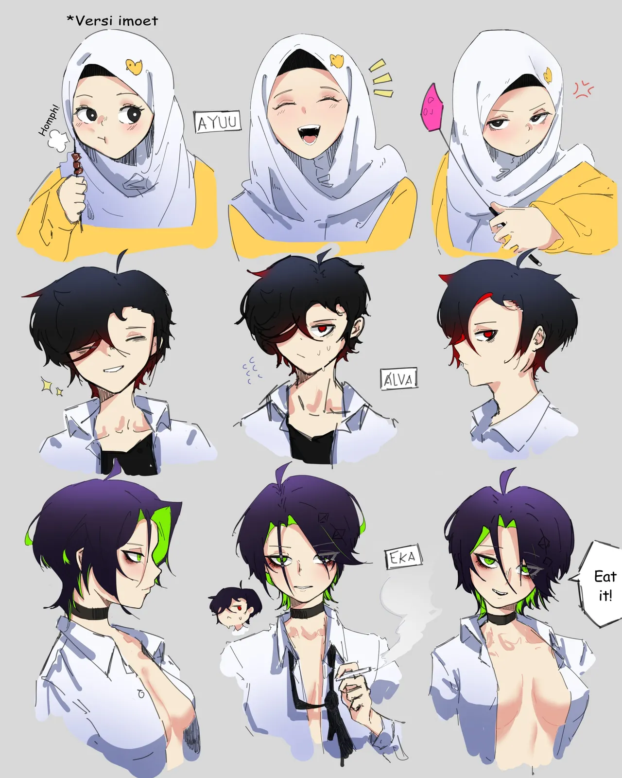 Ayuu & friends page 4 full