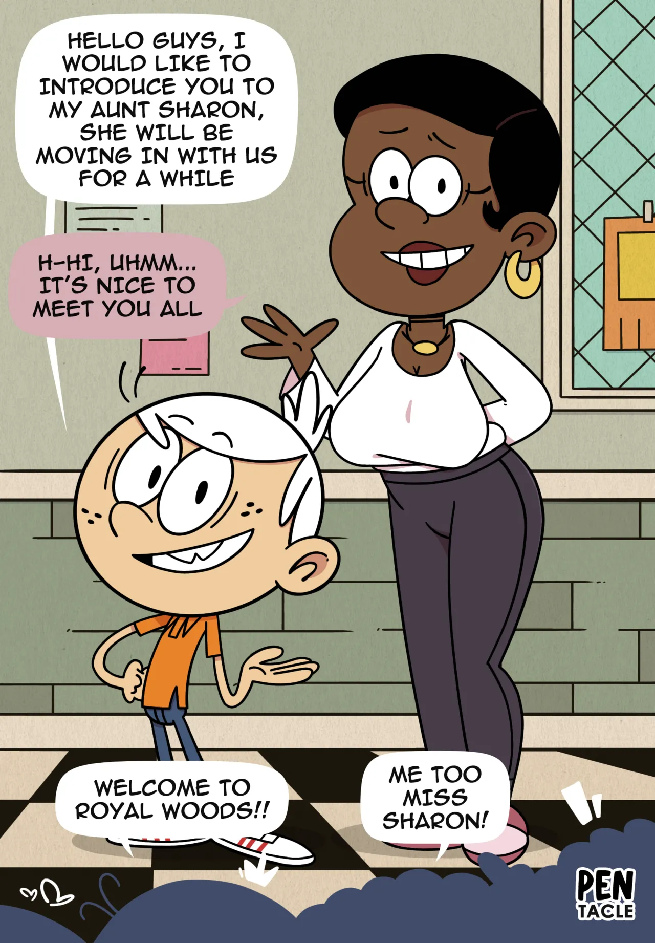 Aunt Sharon page 1 full