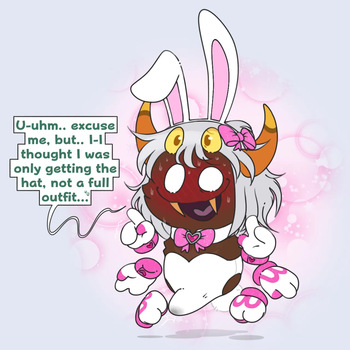[KittiPaws (GaePaws18)] Extra Accessories for his Headgear cover