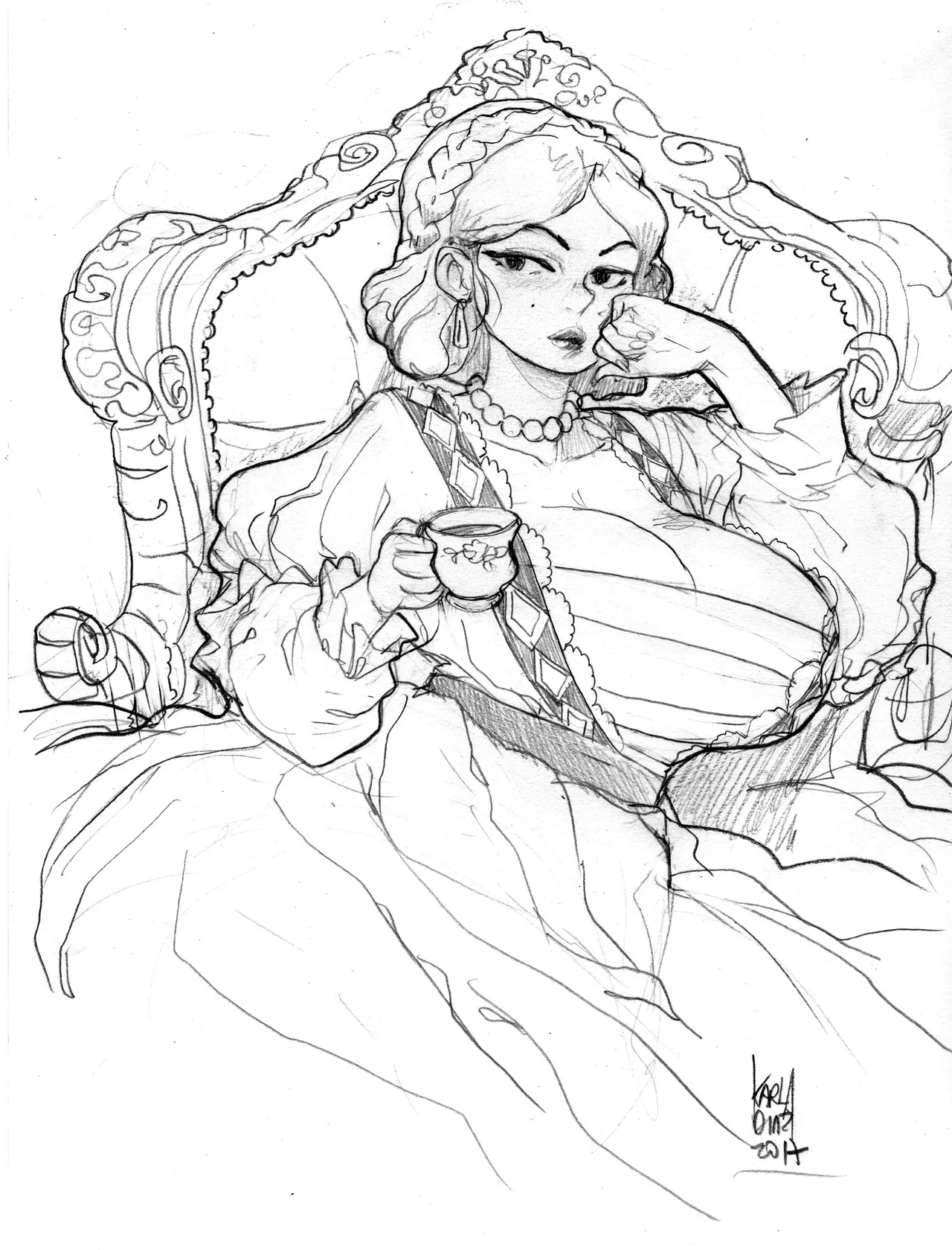 Kablam Studio Twitter Karla Diaz Comics and Omitv / Omi48 / Choppit9 page 2 full