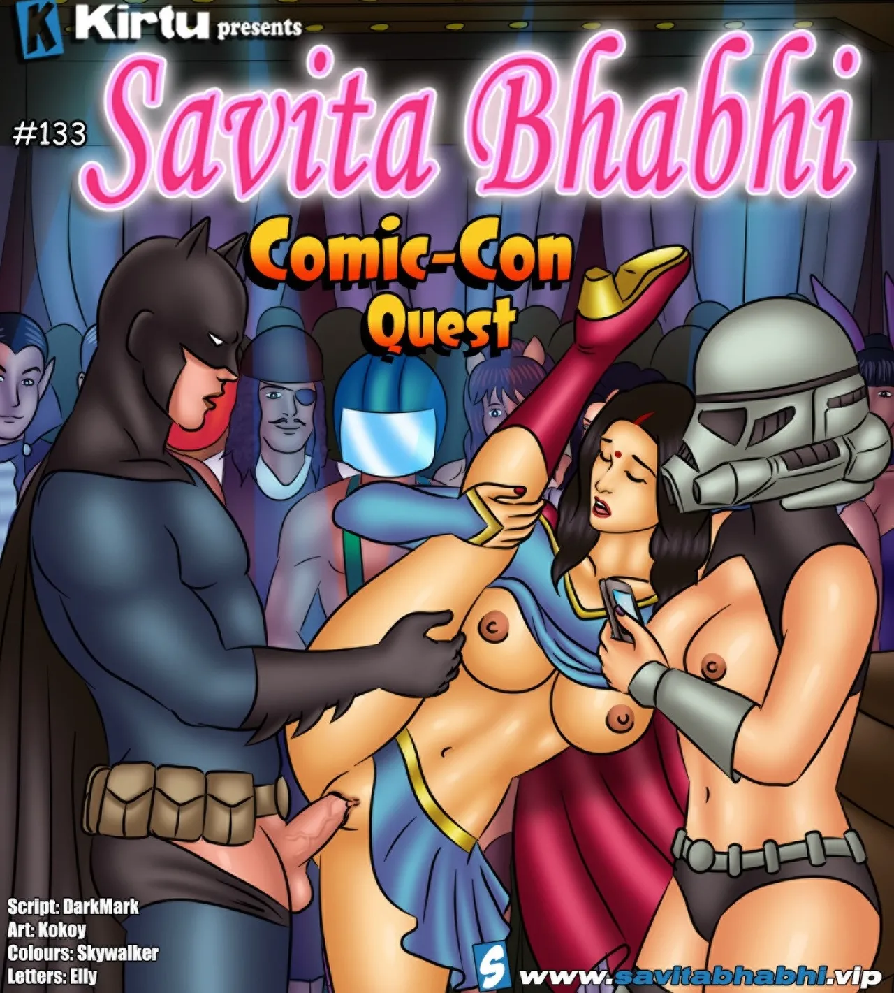 Savita Bhabhi Episode 133 Comic-Con Quest page 1 full