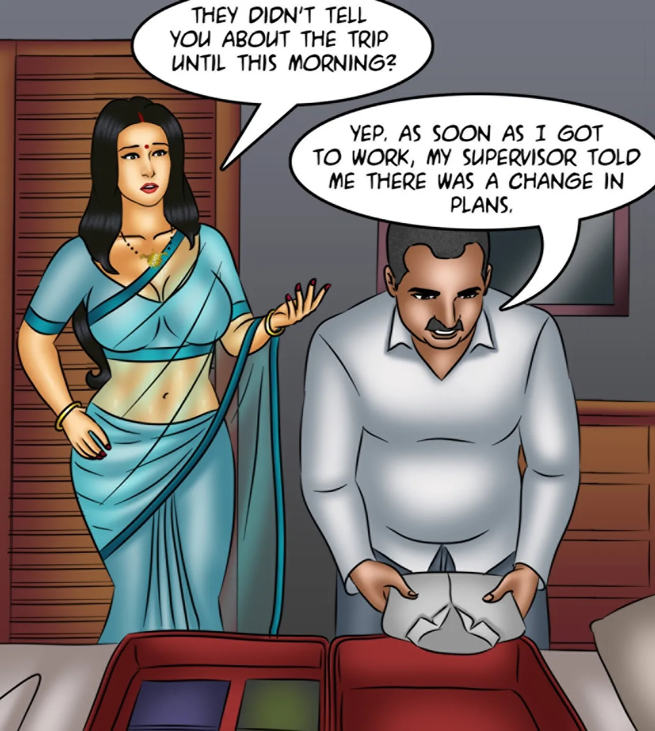 Savita Bhabhi Episode 133 Comic-Con Quest page 2 full