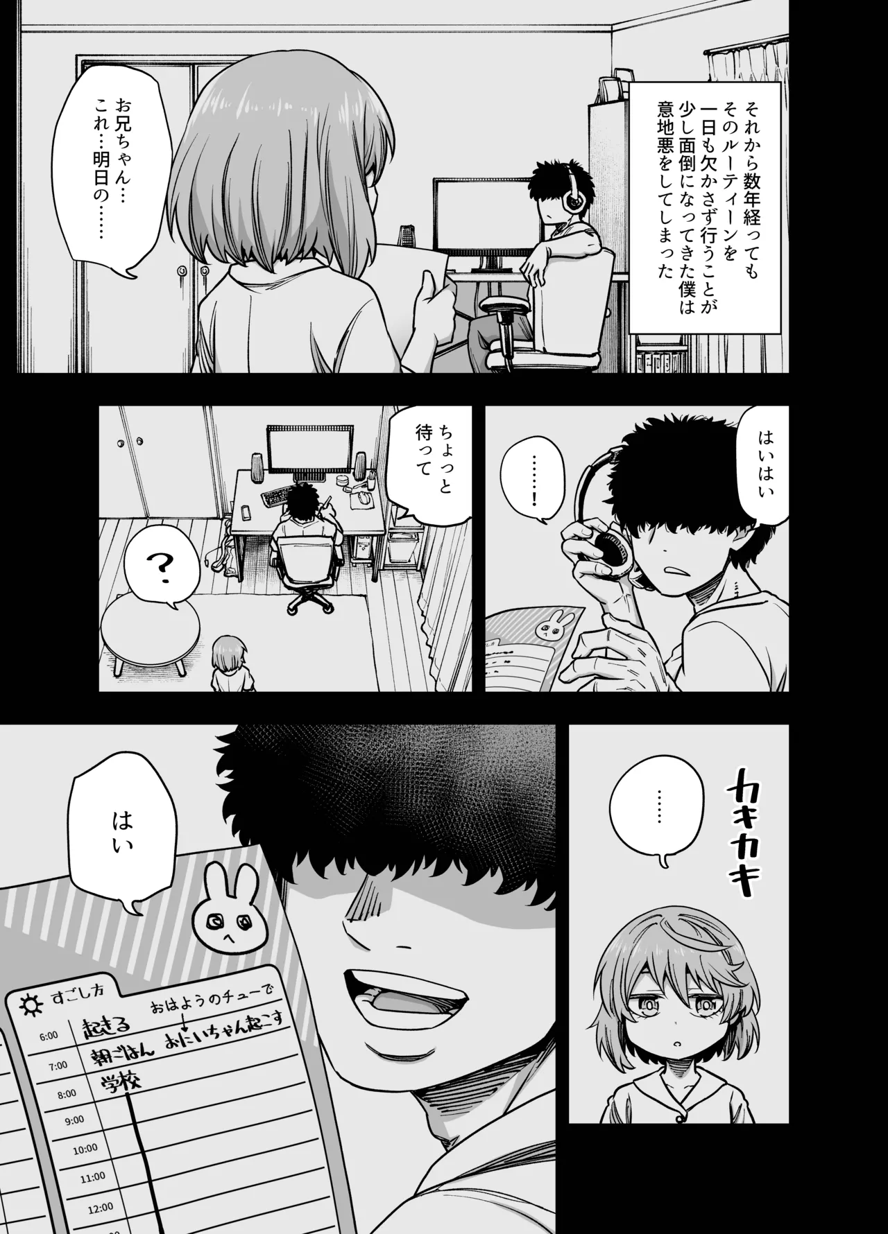 Boku no Imouto wa Yoteihyou Doori ni shika Koudou Dekinai page 6 full