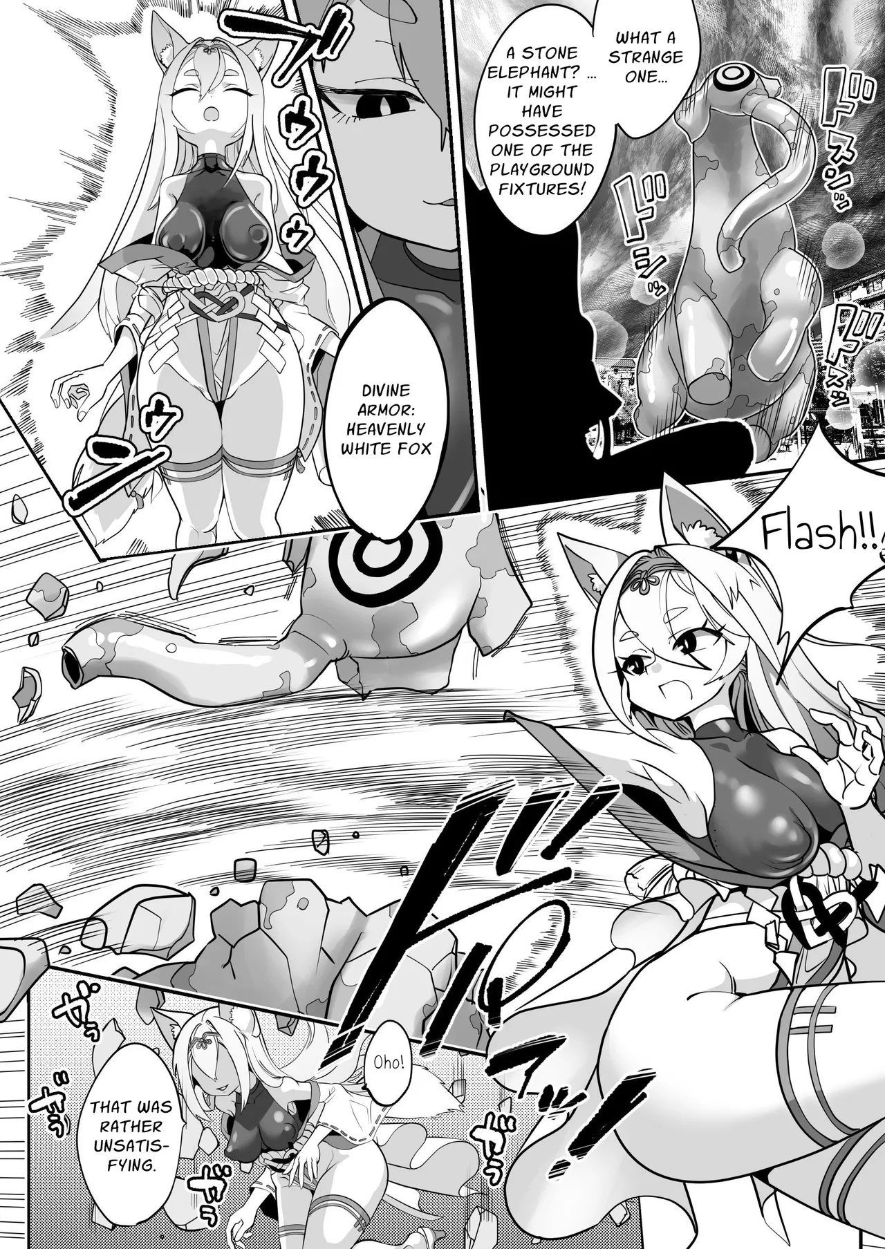 Mahou Shoujo Gingitsune Ecchi na Stamp Rally de Sekika Chuudoku!! | Magical Girl Silverfox ~Erotic Stamp Rally Petrifaction Addiction!!~ page 12 full