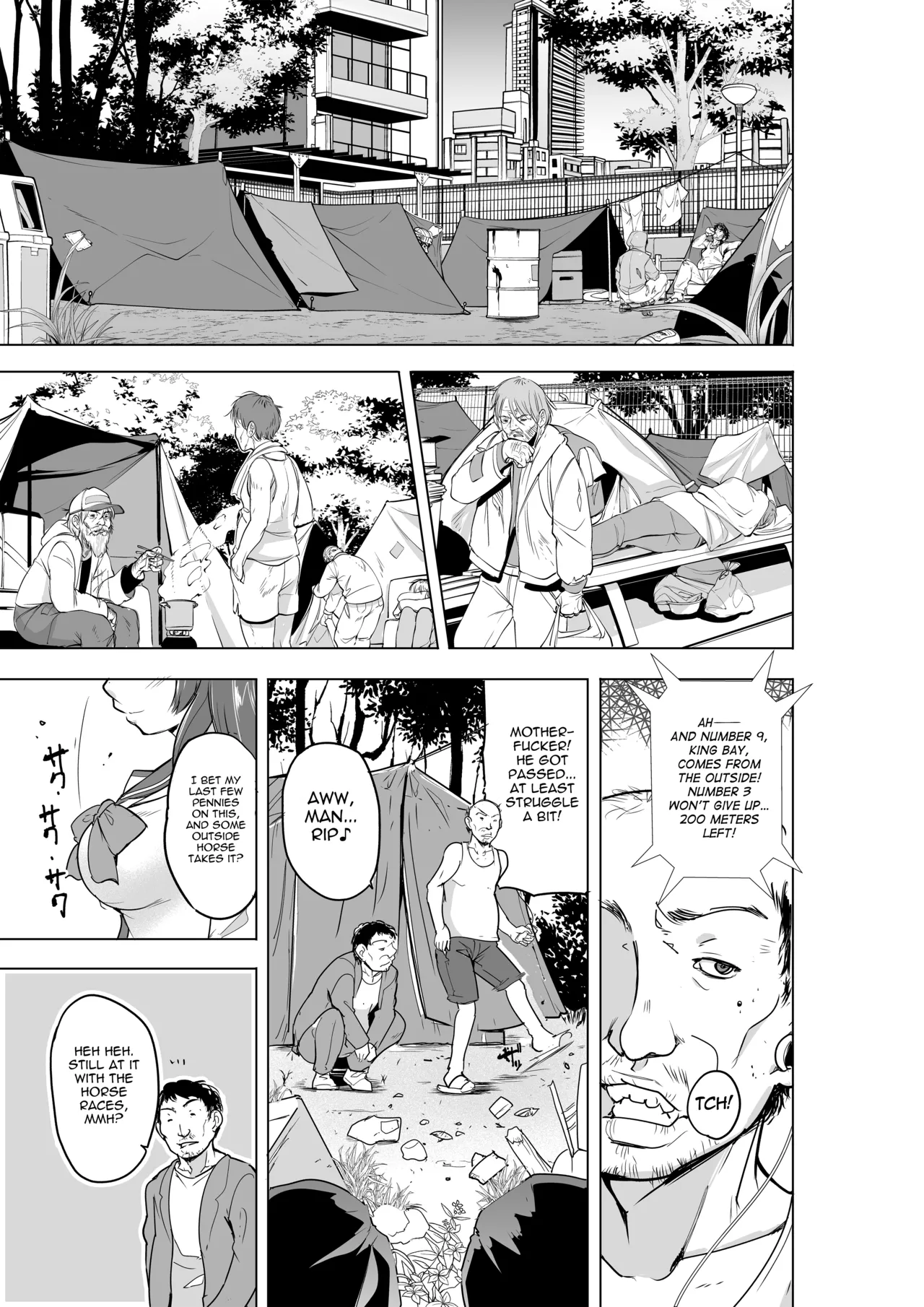 Tamaki no Himemoto ~ Homuresu no O-yugi | Tamaki's Secret Homelss Game page 3 full