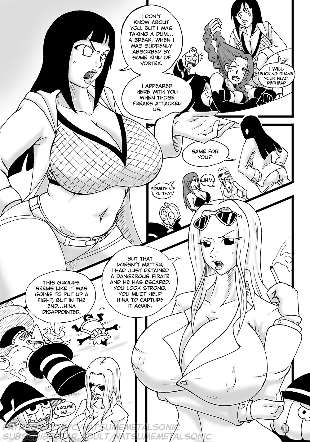 Pirates VS Ninjas 5 page 8 full