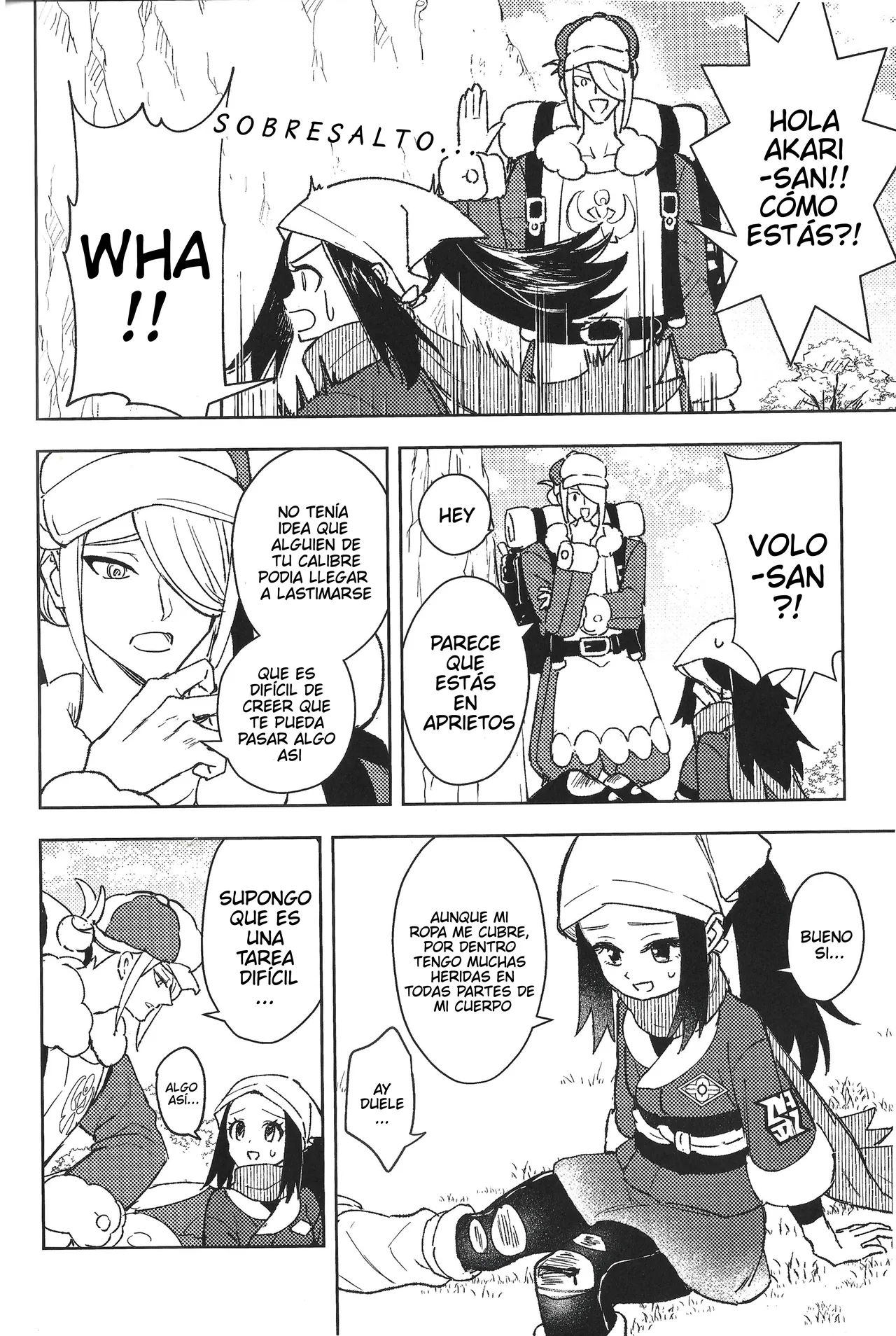 El Desvanecer del Castigo Divino- Pokemon LEGENDS Arceus dj- Volo x Akari  Dur page 10 full