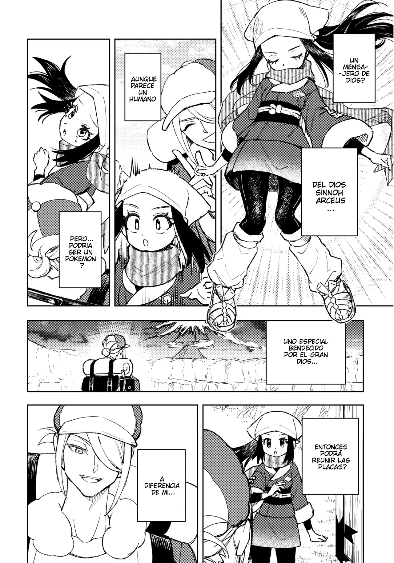 El Desvanecer del Castigo Divino- Pokemon LEGENDS Arceus dj- Volo x Akari  Dur page 6 full