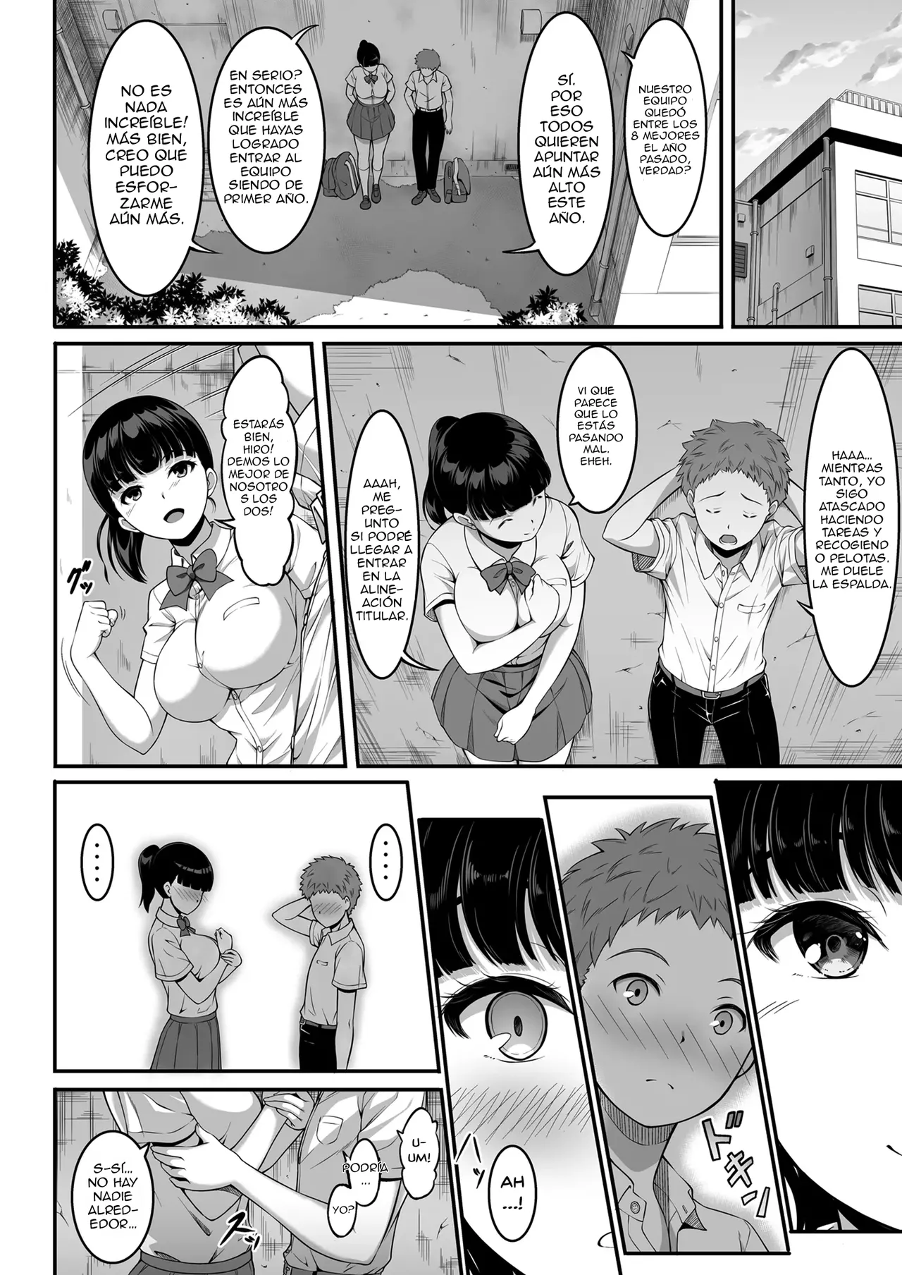 Joshi Volley-bu JK, Netorareru.｜Club de Voleibol Femenino, Colegialas Infieles. page 7 full