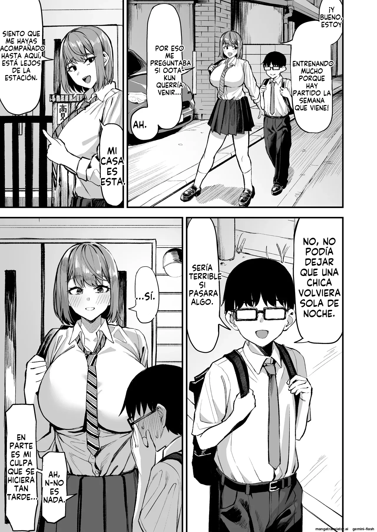 Dekkai Joshi ni Taberareru!!  MTL page 4 full