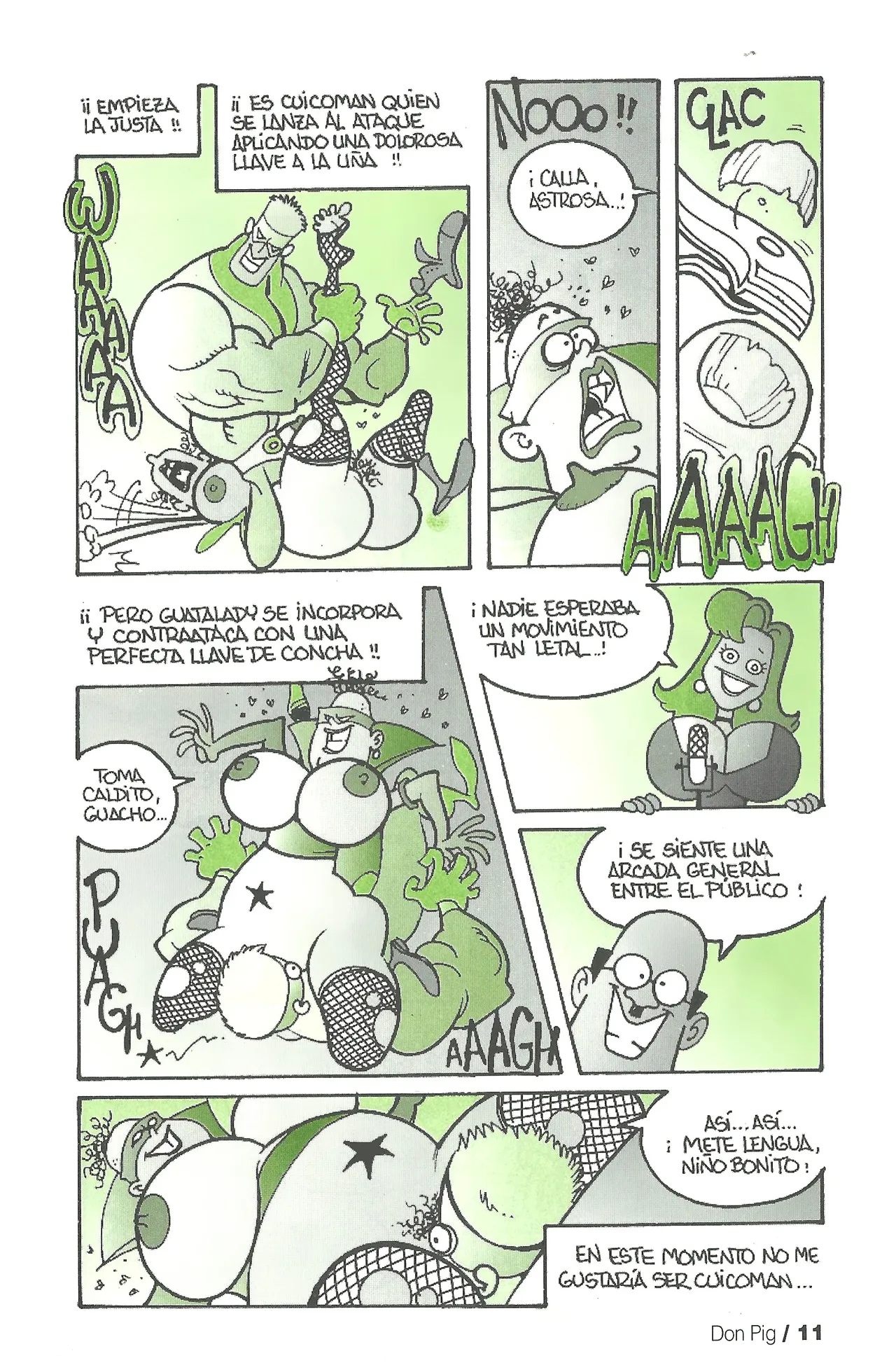 DON PIG COMIX  - 26 suplemento de la Revista 100% page 11 full
