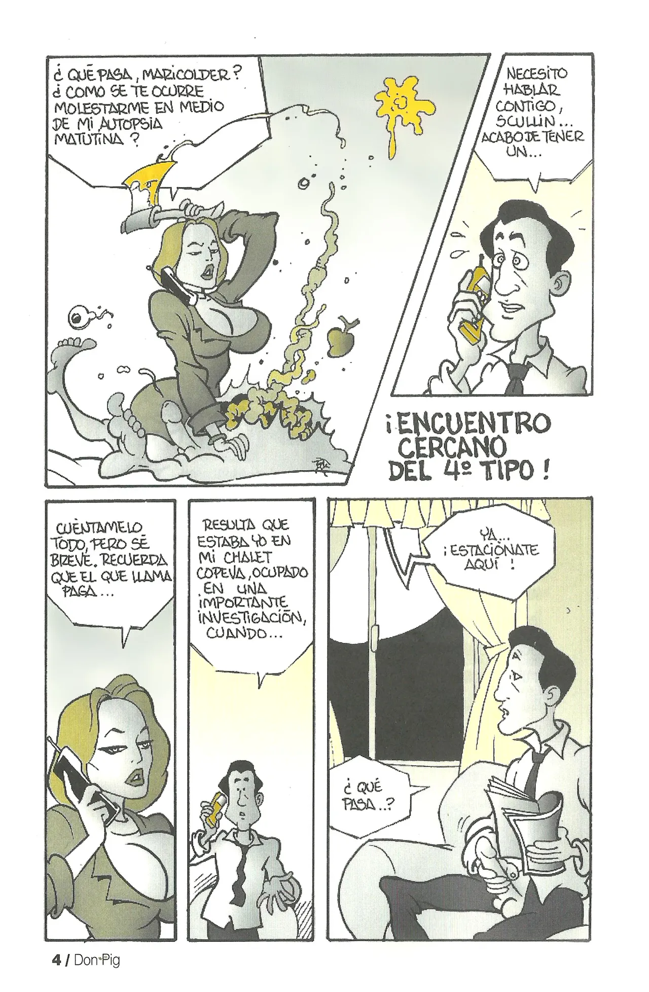 DON PIG COMIX  - 26 suplemento de la Revista 100% page 4 full