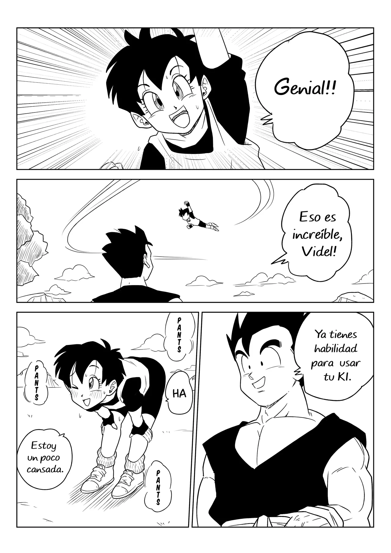 A "Thank You" for teaching me how to fly  Español page 1 full