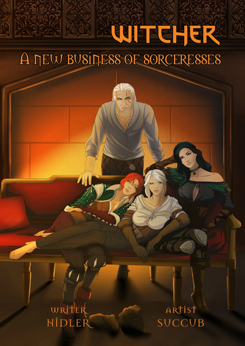 [succub] Witcher A new business of sorceresses cover