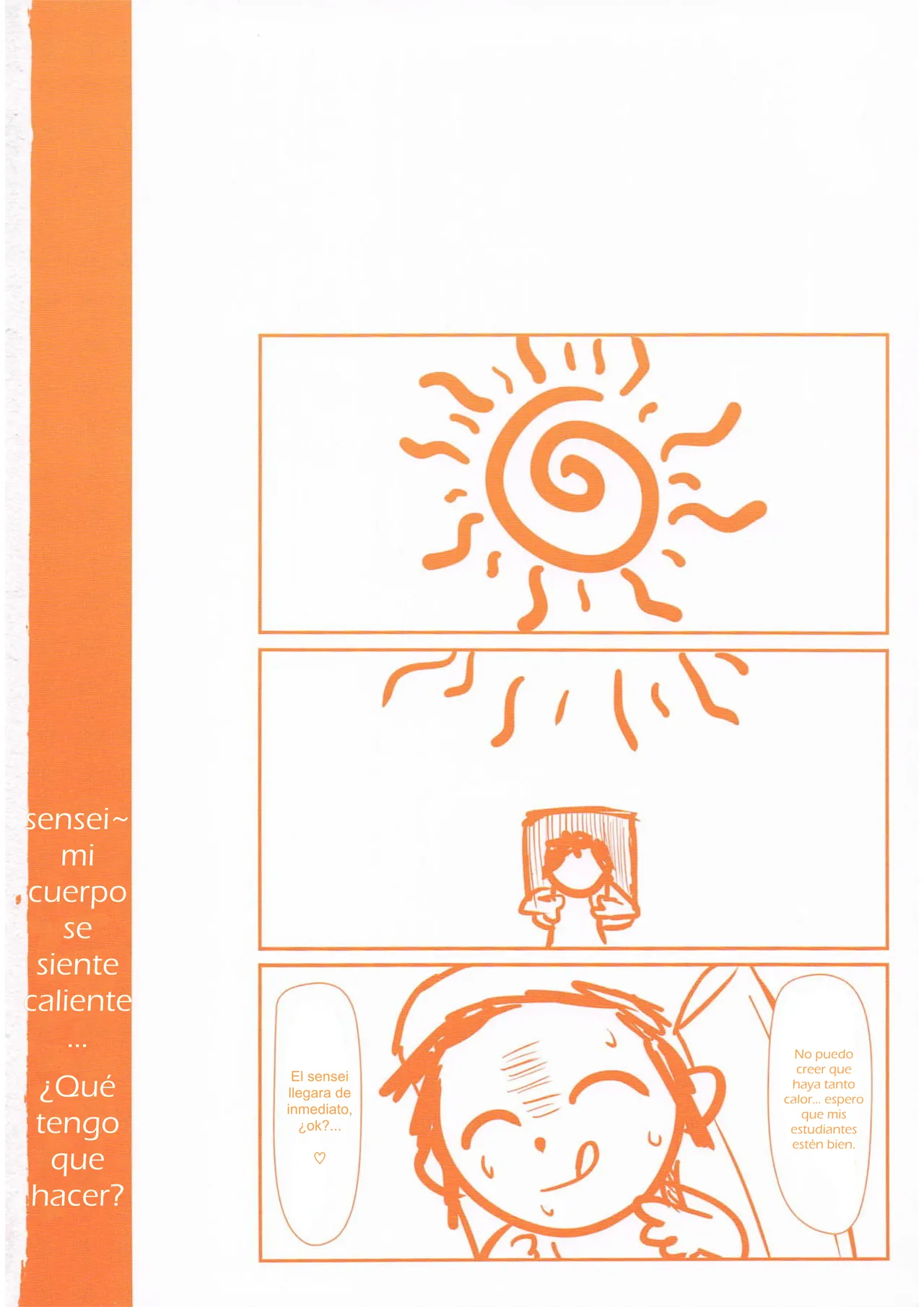 Sensei~ Karada ga Atsukute... Dou shitara Ii no | Sensei... mi cuerpo se siente caliente... ¿qué debería hacer? page 2 full