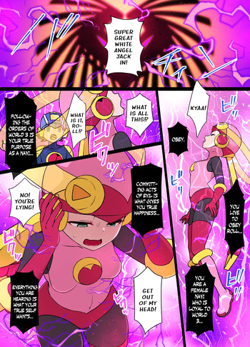 [Kusayarou] Megaman EXE - Corrupted Roll & Mayl Sakurai Manga cover