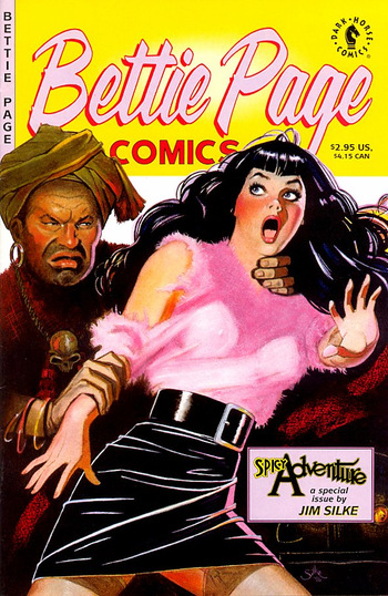 [Jim Silke] Bettie Page - Spicy Adventure [ENG] cover