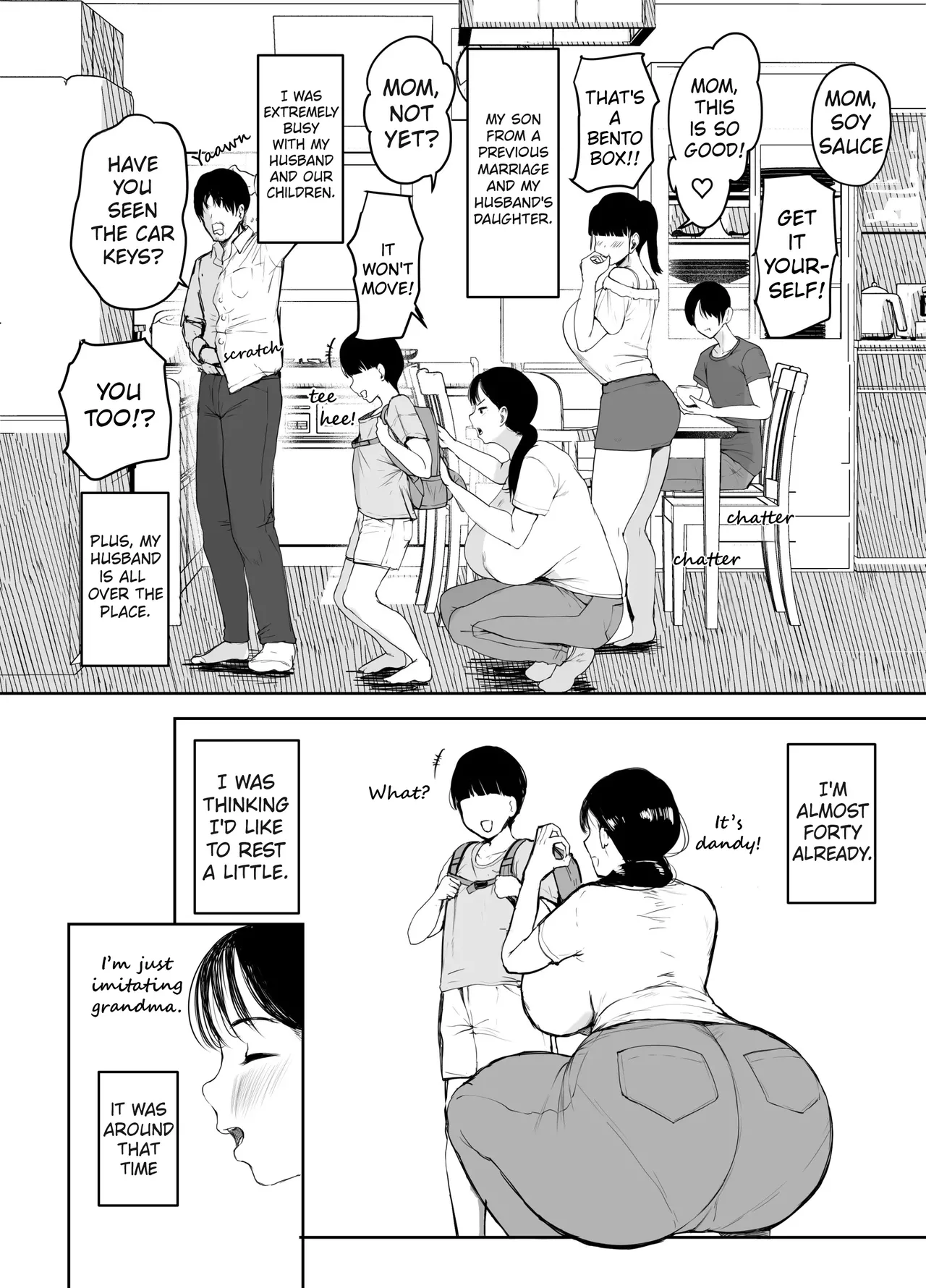 Okaasan ni wa Kore Gurai Shika Dekinaikara | For Mom the Only Option Left is Incest page 4 full
