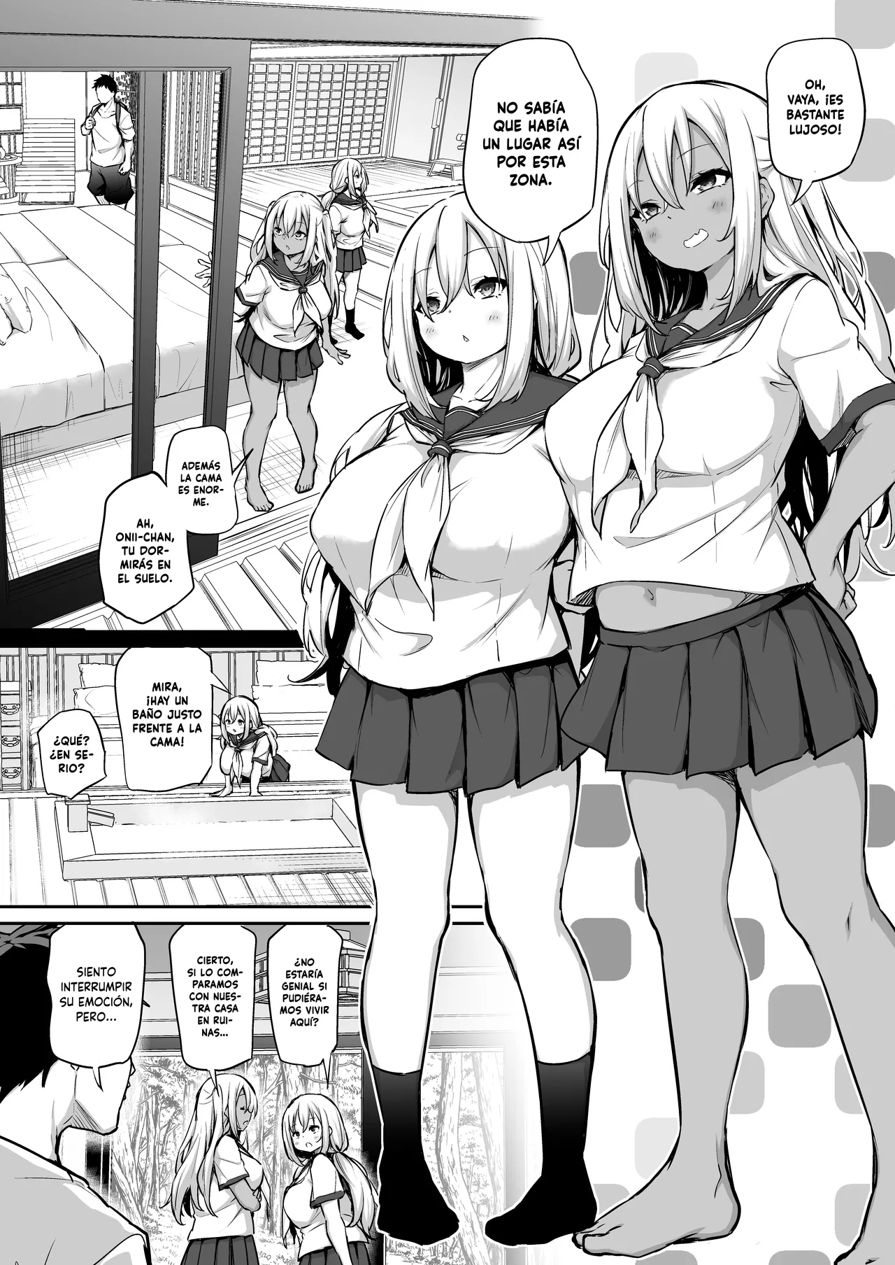 Imouto-tachi o Haramasenai to Derarenai Mura | Un Pueblo del que no Puedo Salir a Menos que Embarace a Mis Hermanas page 5 full